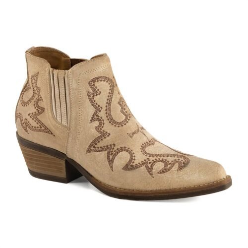 Forastero - Women's Western Style Leather Booties