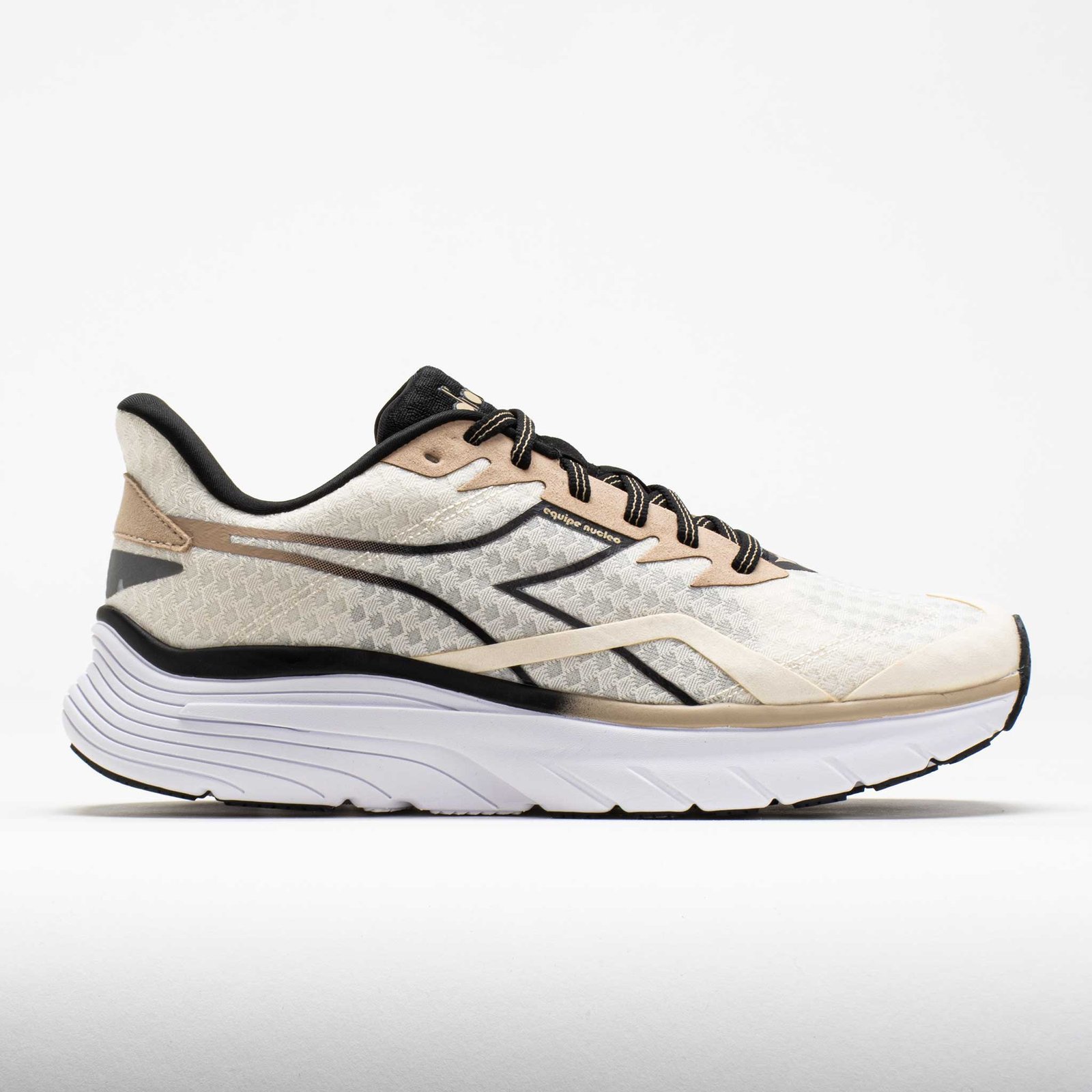 Diadora Equipe Nucleo Mens Whisper White/Black/Irish Cream