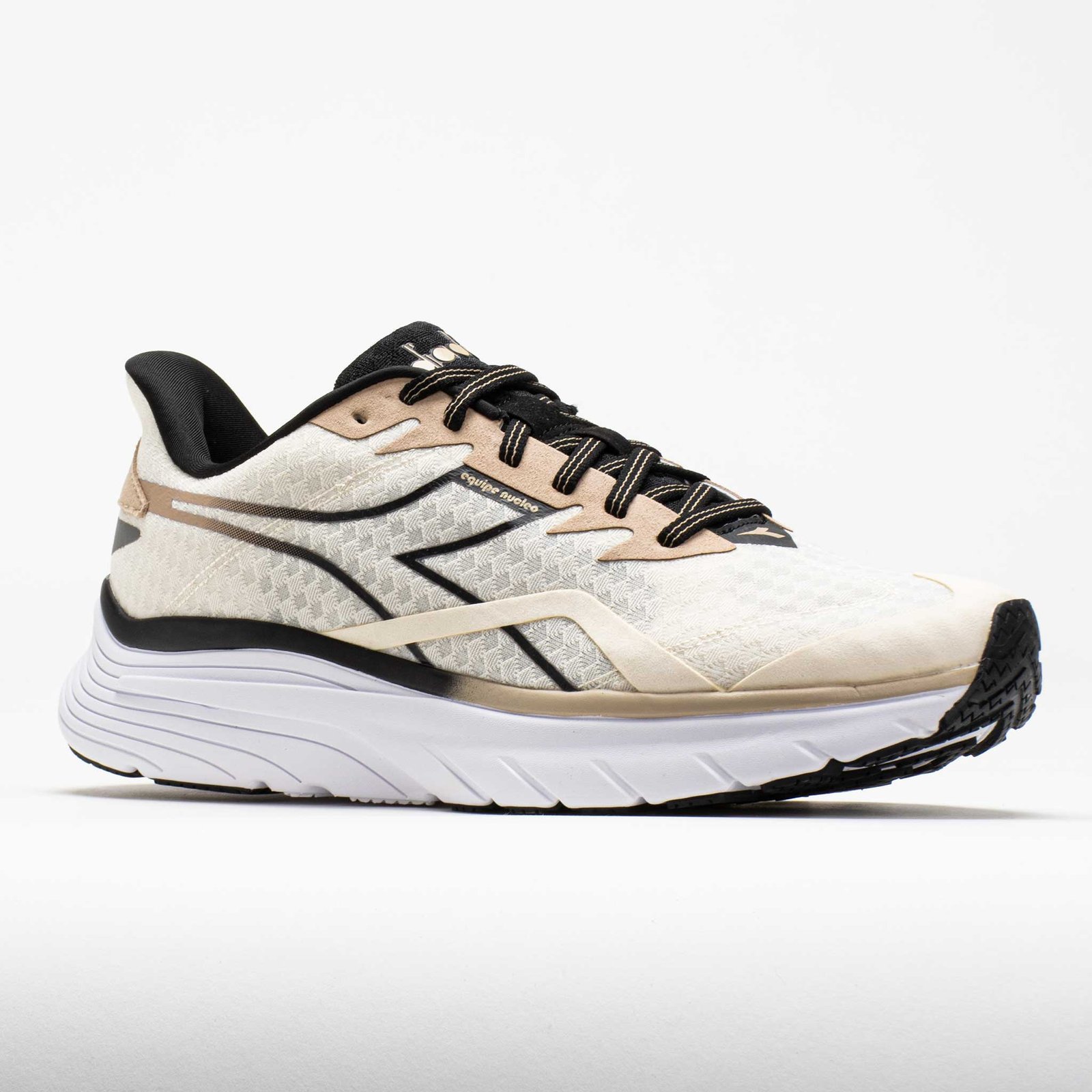Diadora Equipe Nucleo Mens Whisper White/Black/Irish Cream - Image 5