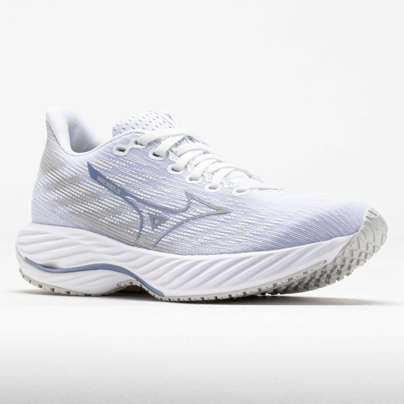 Mizuno Wave Rider 28 Womens White/Nimbus Cloud - Image 5