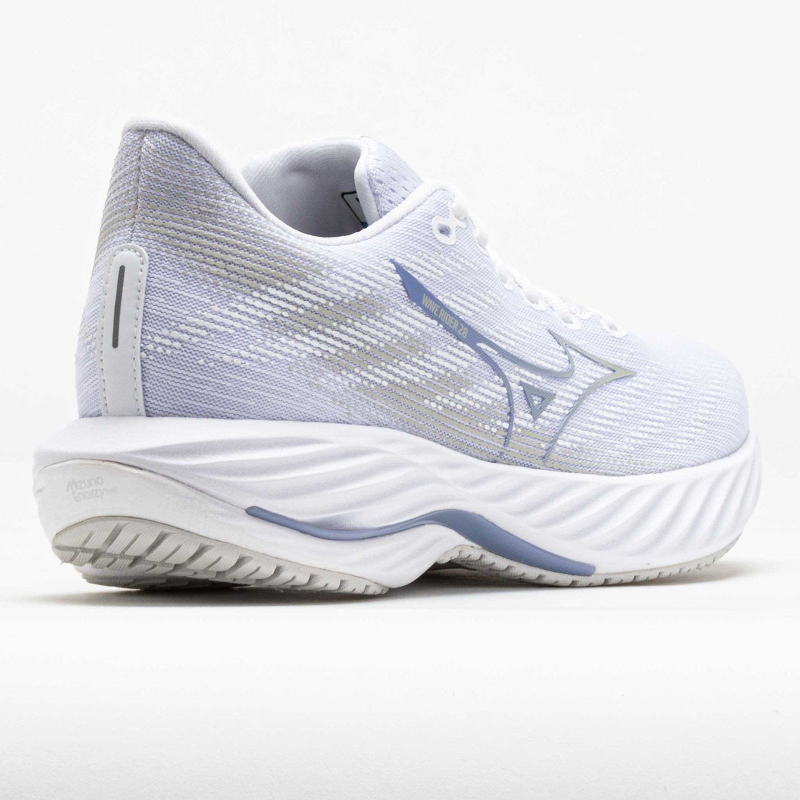 Mizuno Wave Rider 28 Womens White/Nimbus Cloud - Image 6