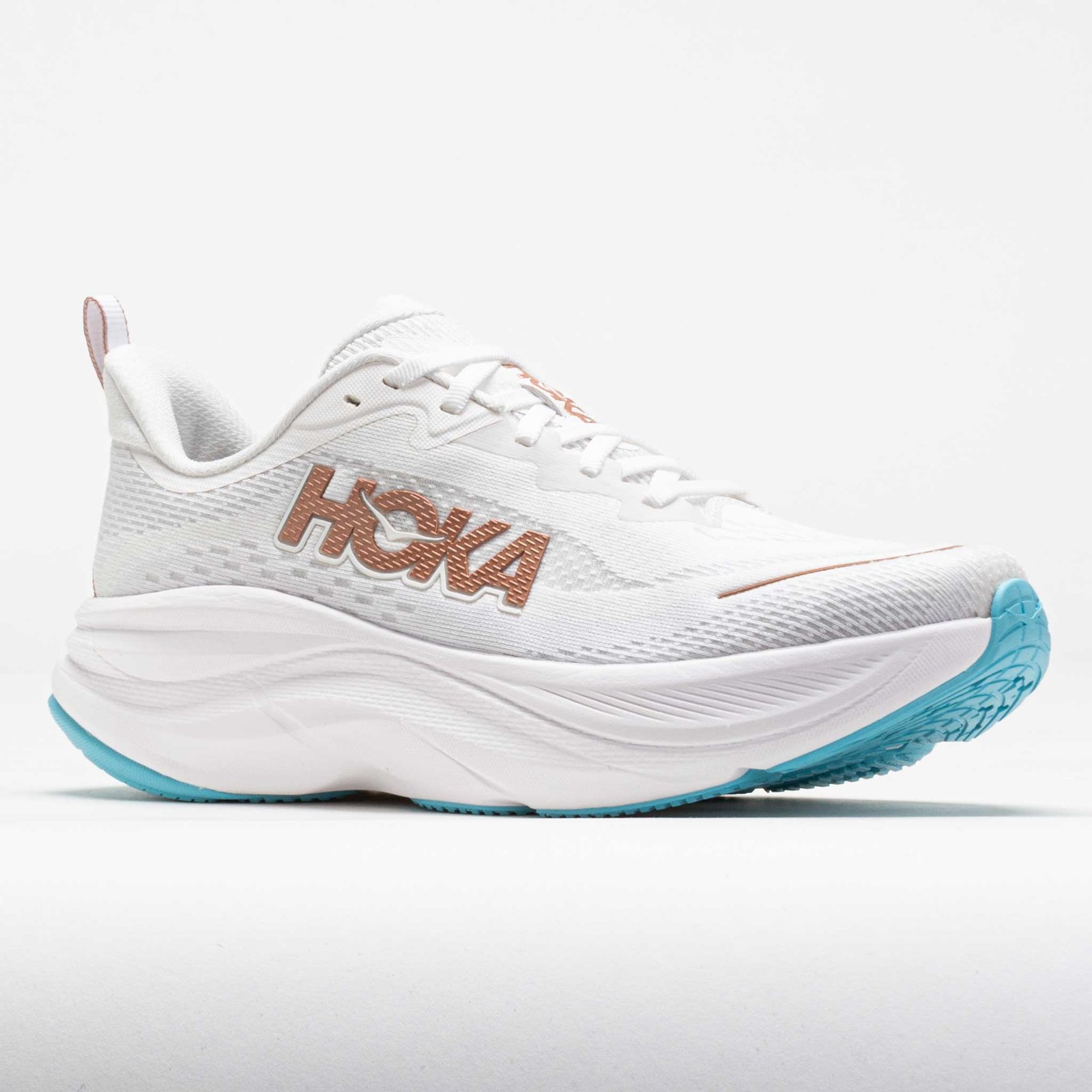 HOKA Skyflow Womens Frost/Rose Gold - Image 5