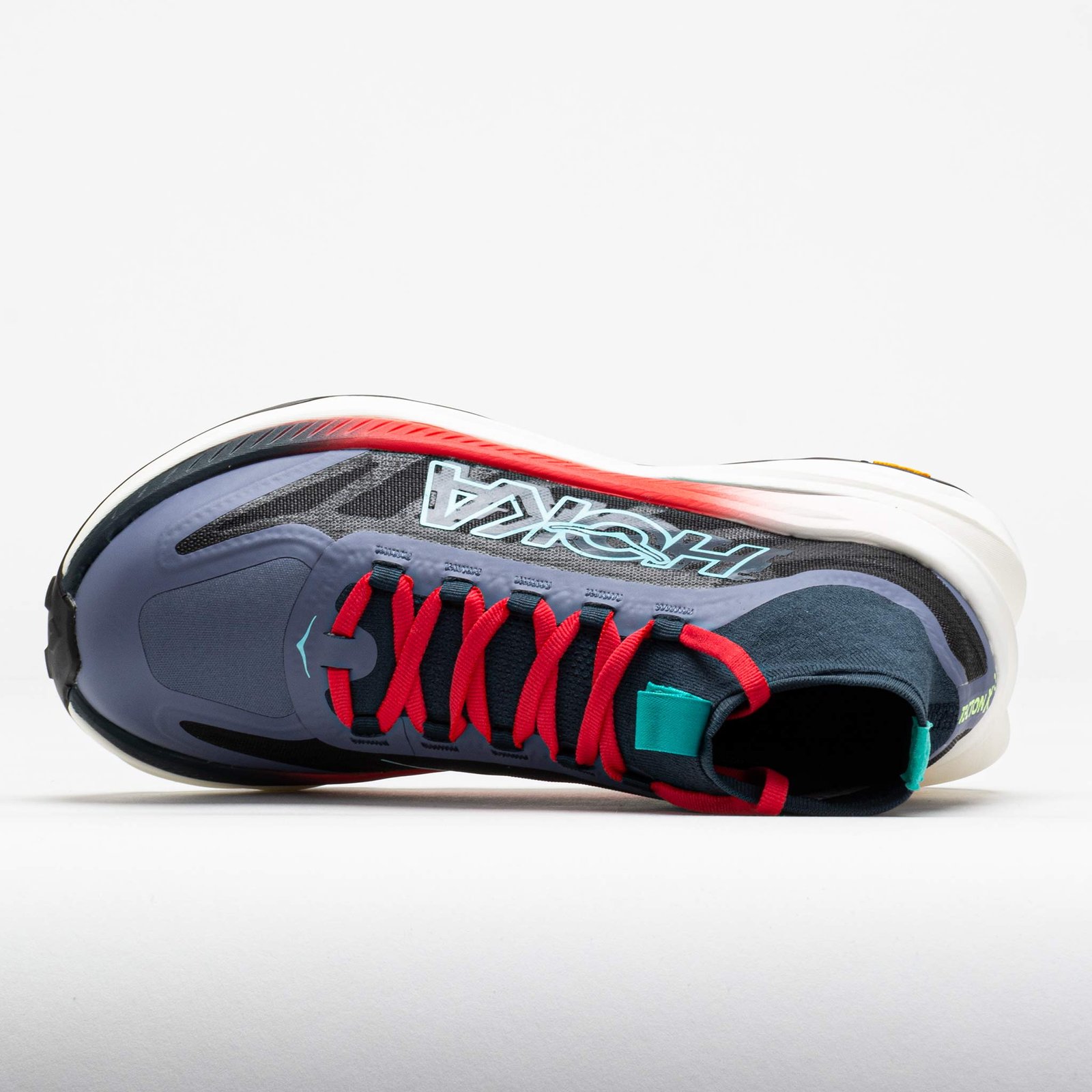 HOKA Tecton X 3 Womens Stormy Skies/Cerise - Image 3