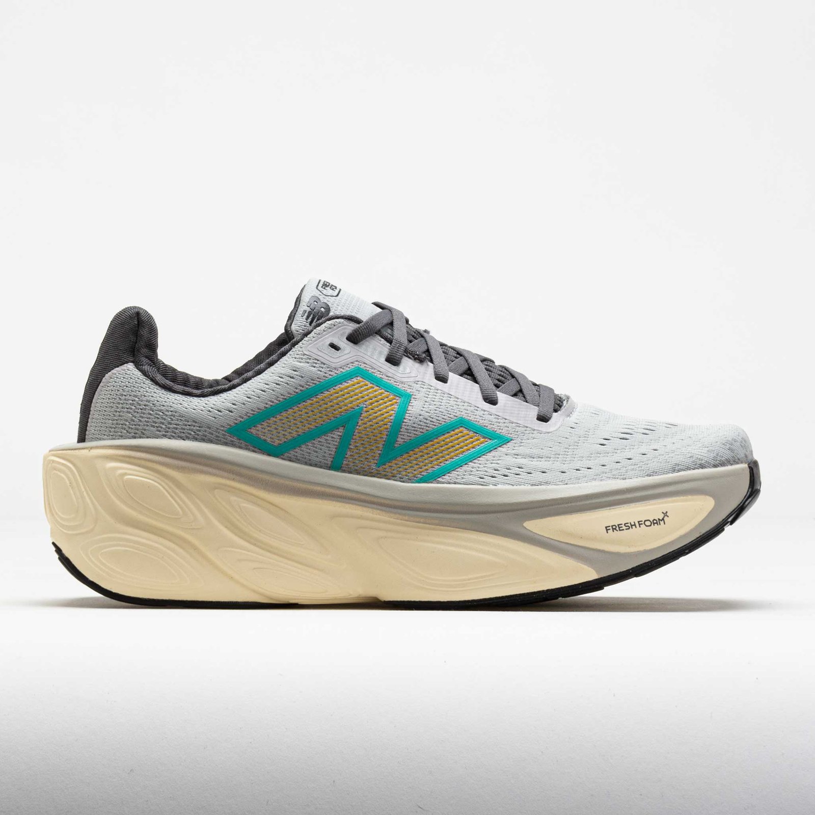 New Balance Fresh Foam X More v5 Mens Brighton Grey/Calcium/Jade