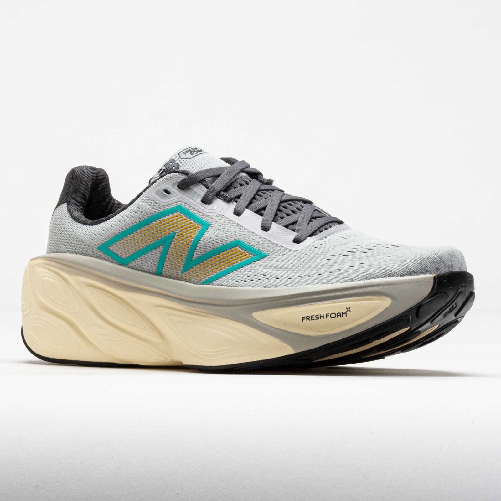 New Balance Fresh Foam X More v5 Mens Brighton Grey/Calcium/Jade - Image 5