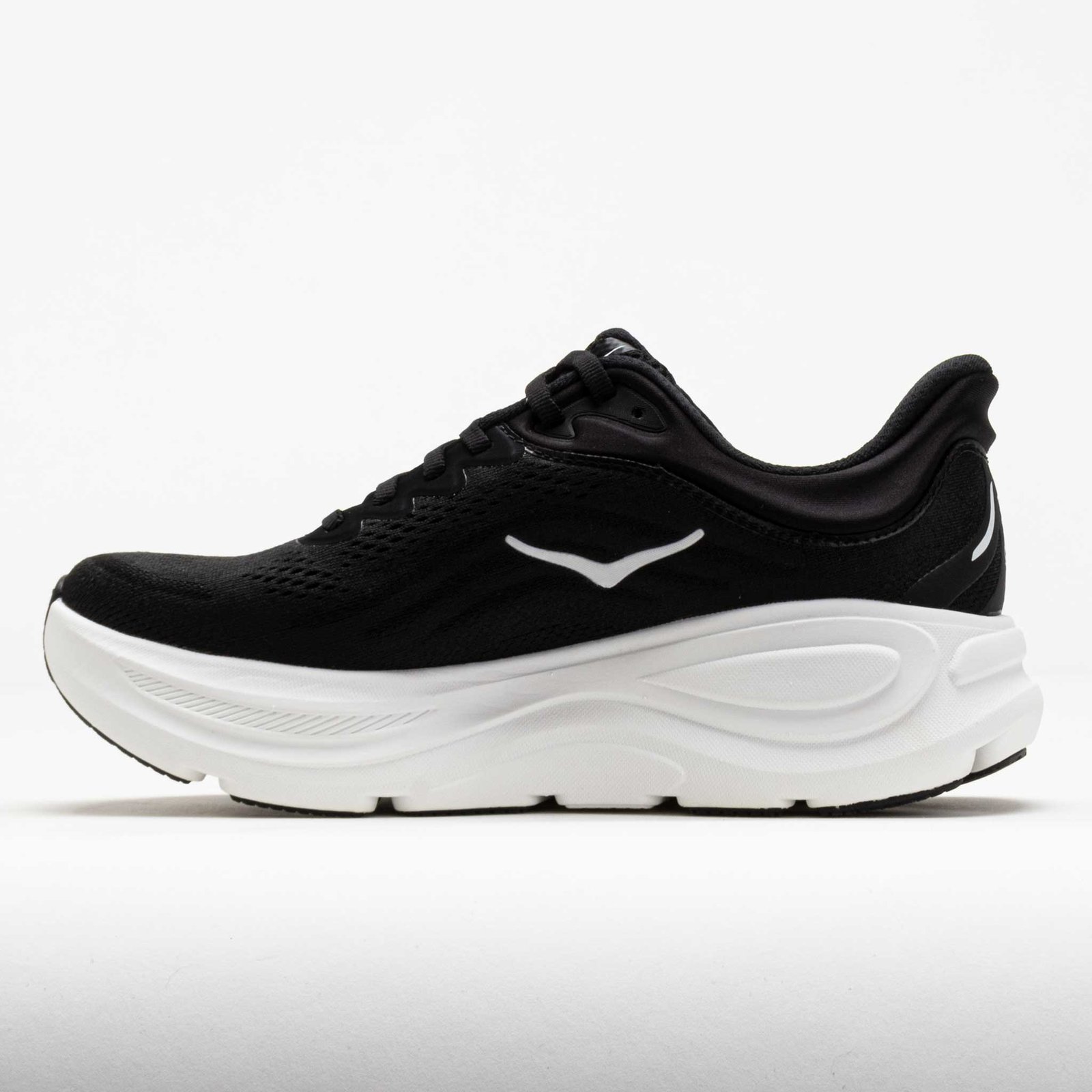 HOKA Bondi 9 Mens Black/White - Image 2