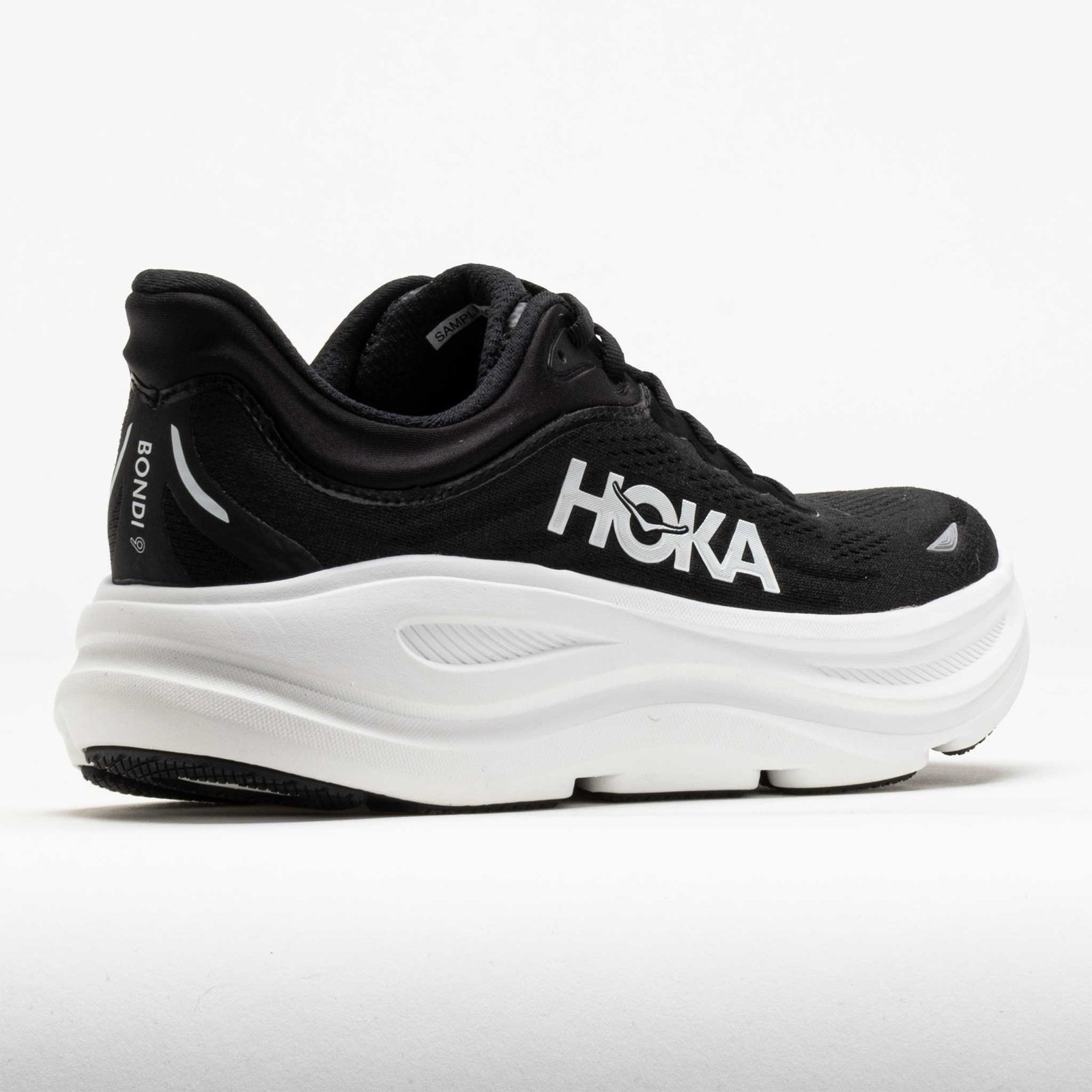 HOKA Bondi 9 Mens Black/White - Image 6