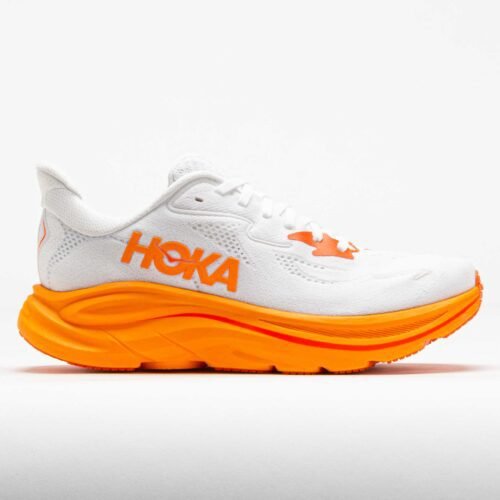 HOKA Clifton 10 Mens Frost/Orange Zest
