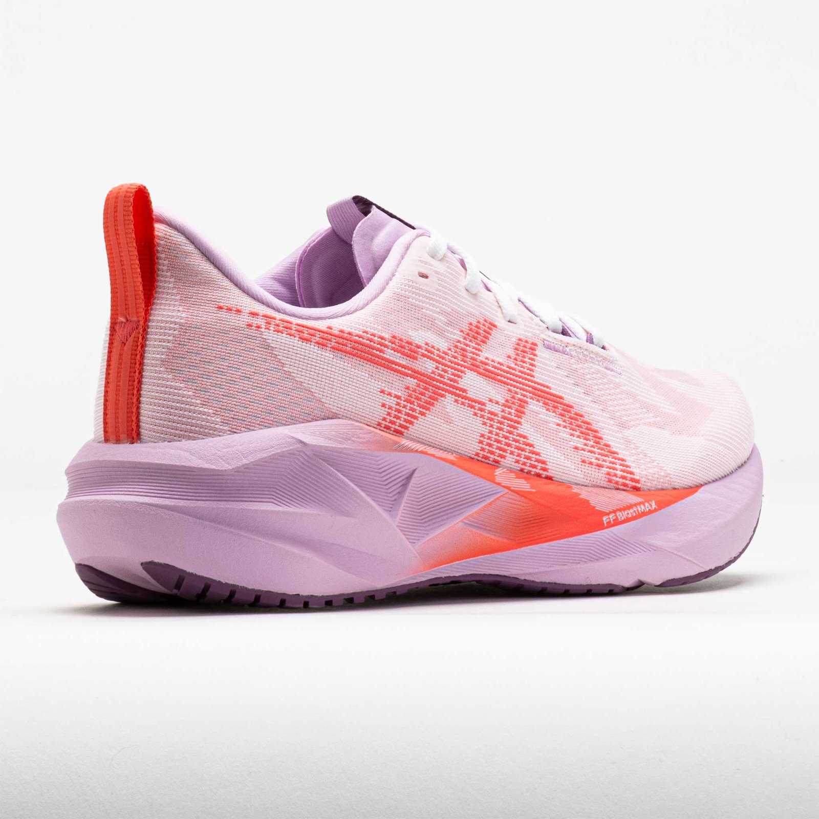 ASICS Novablast 5 Womens White/Coral Reef - Image 6