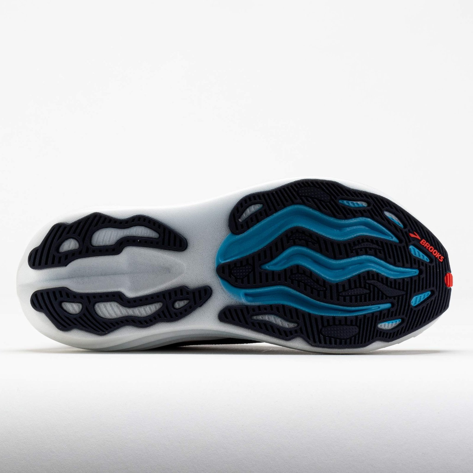 Brooks Glycerin Max Womens Peacoat/Blue Ribbon/Hot Coral - Image 4