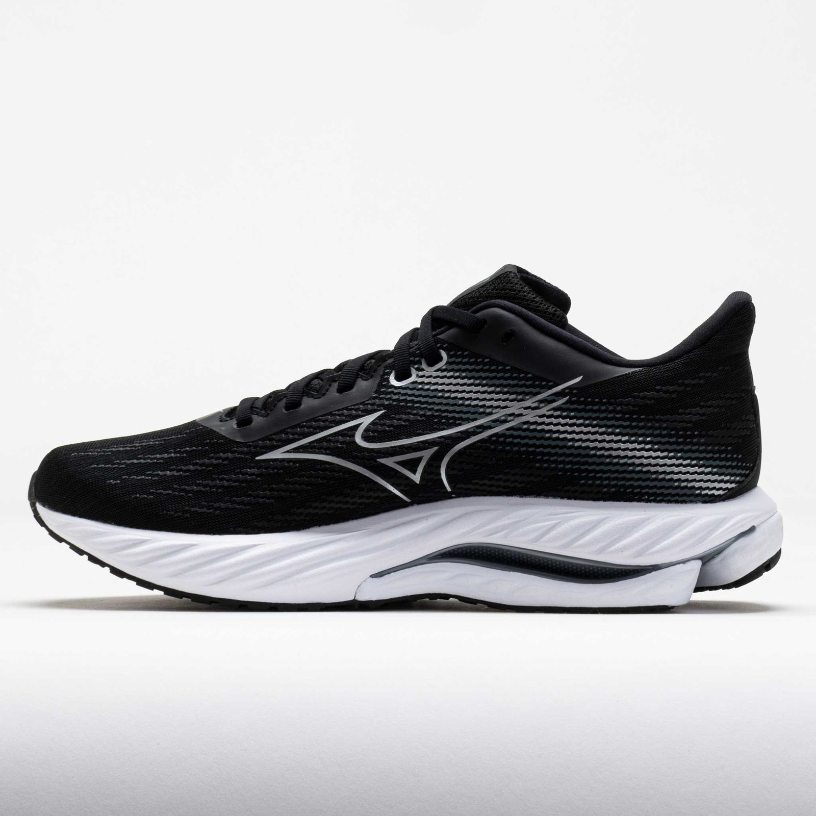 Mizuno Wave Inspire 21 Mens Black/Silver - Image 2