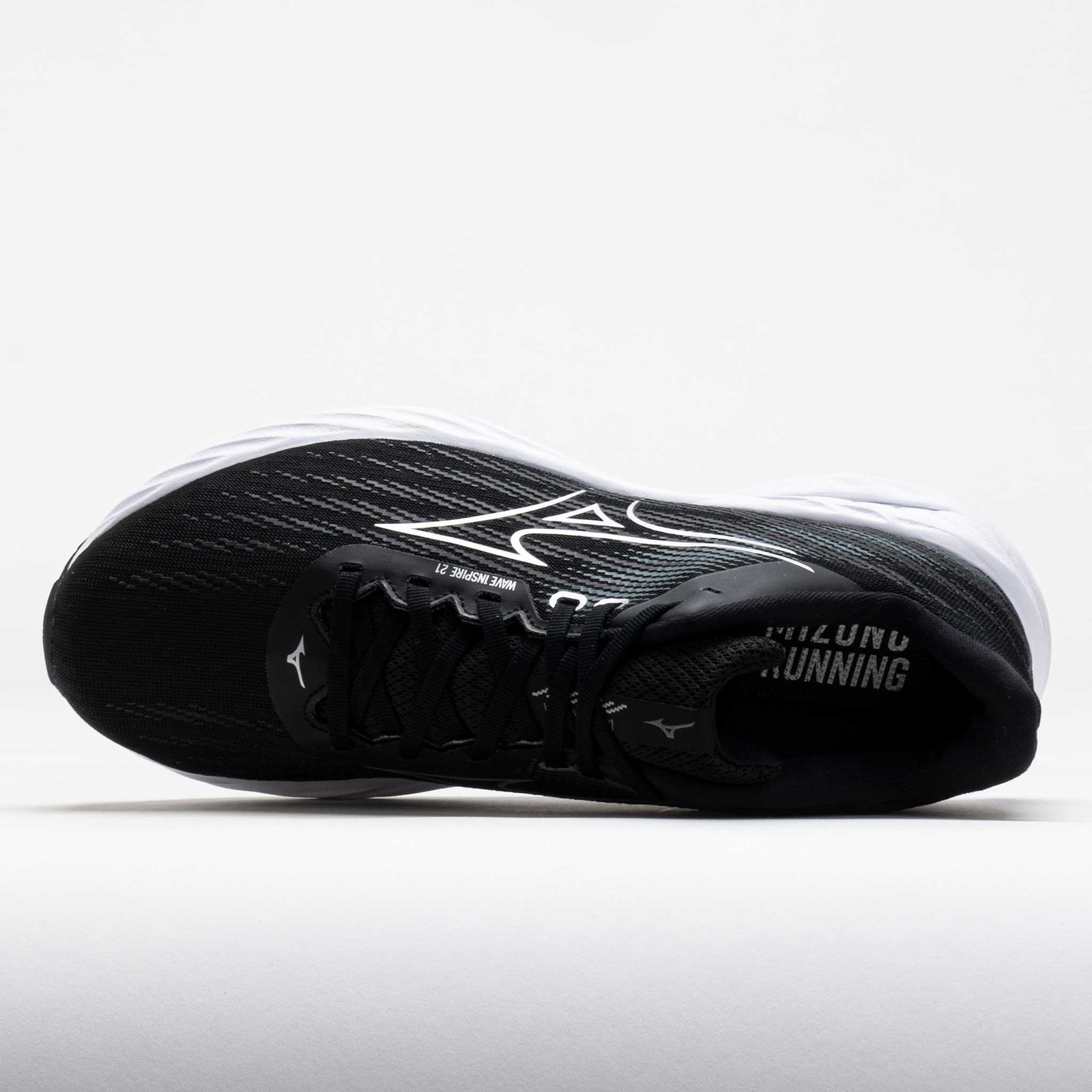 Mizuno Wave Inspire 21 Mens Black/Silver - Image 3