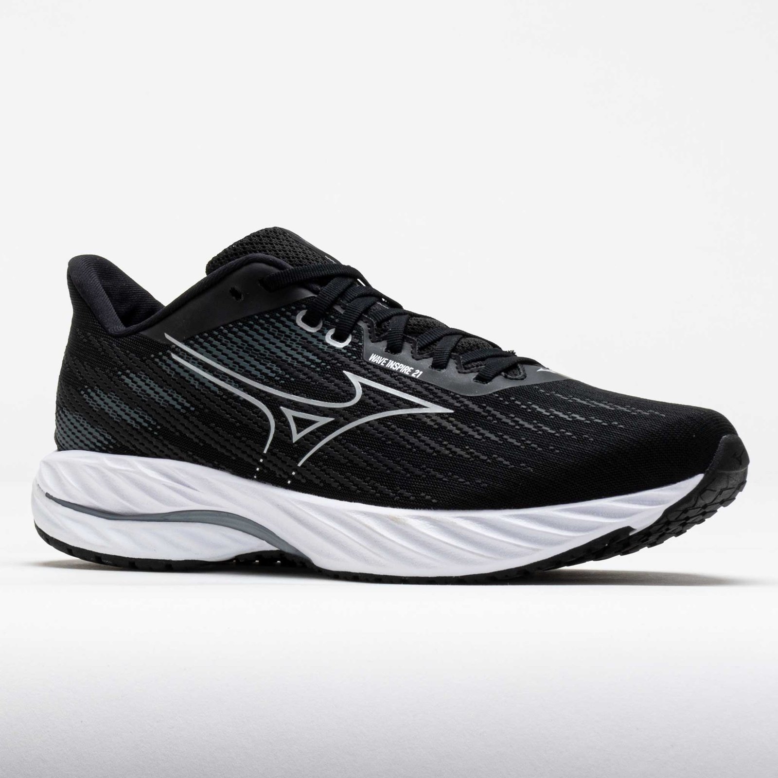 Mizuno Wave Inspire 21 Mens Black/Silver - Image 5