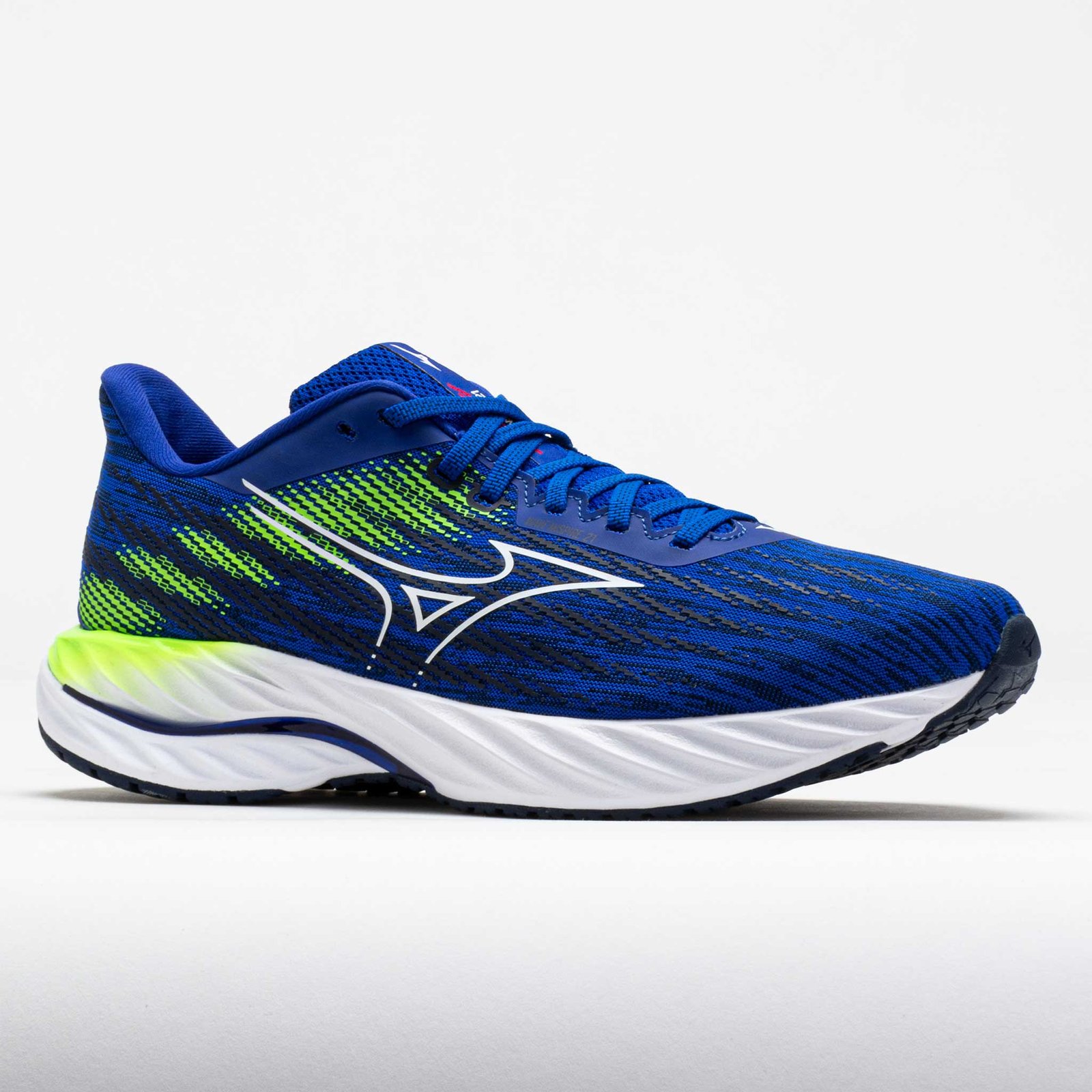 Mizuno Wave Inspire 21 Mens Reflex Blue C/White - Image 5