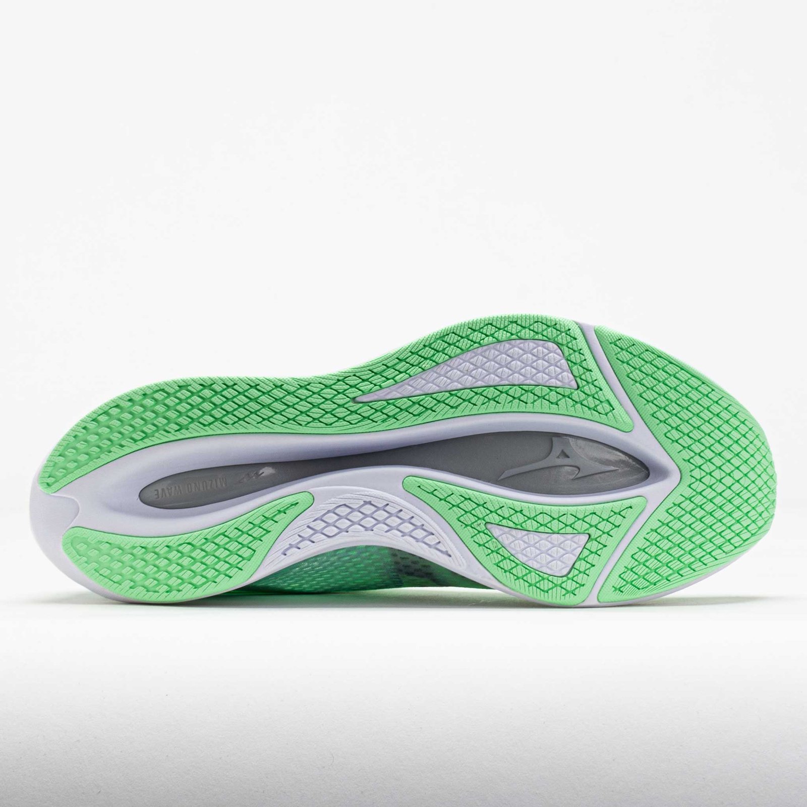 Mizuno Wave Rebellion Flash 2 Mens Neo Mint/Vintage Indigo - Image 4