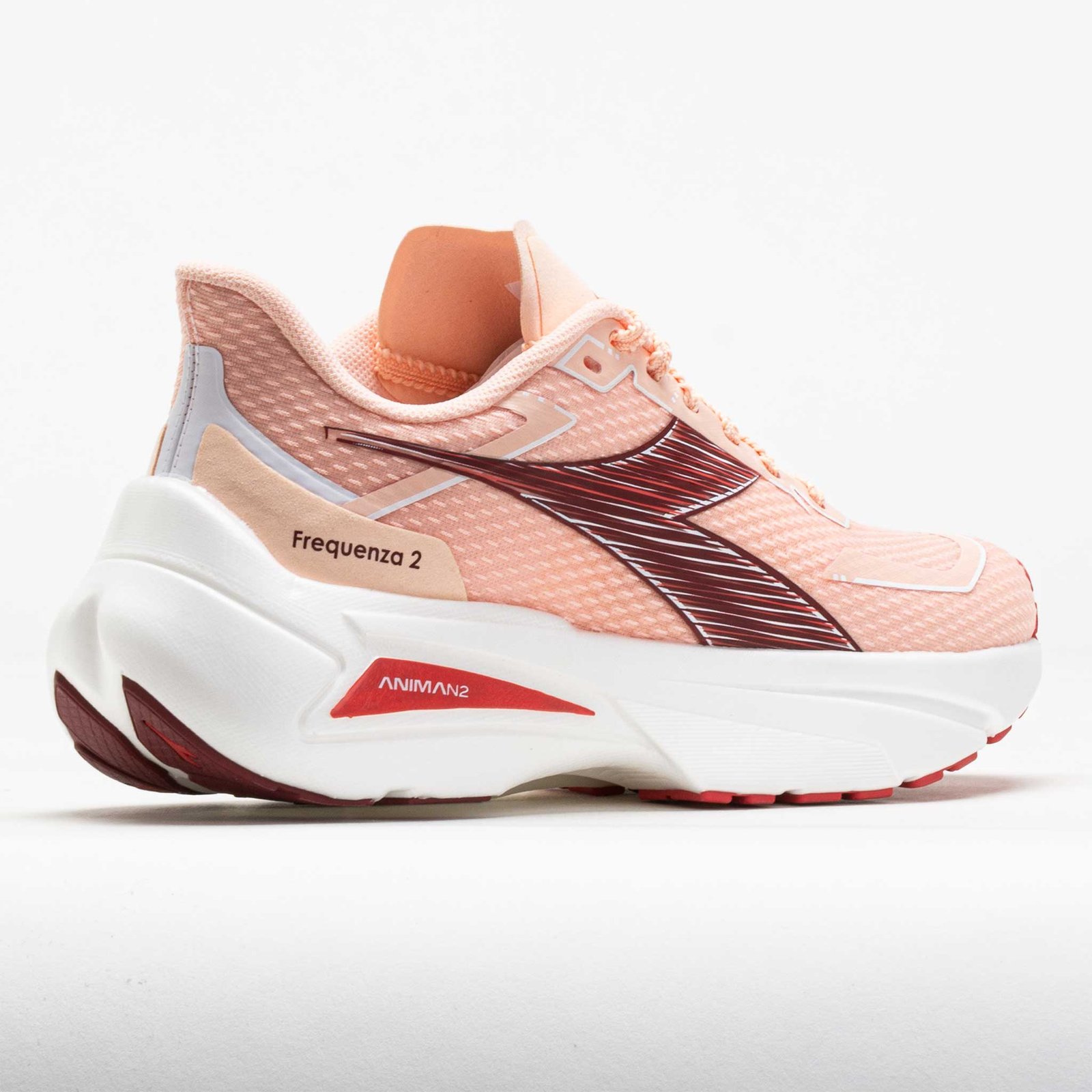 Diadora Frequenza 2 Womens Scallop Shell/Winery - Image 6