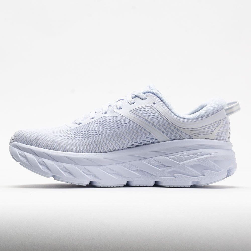 HOKA Bondi 7 Womens White/White - Image 2
