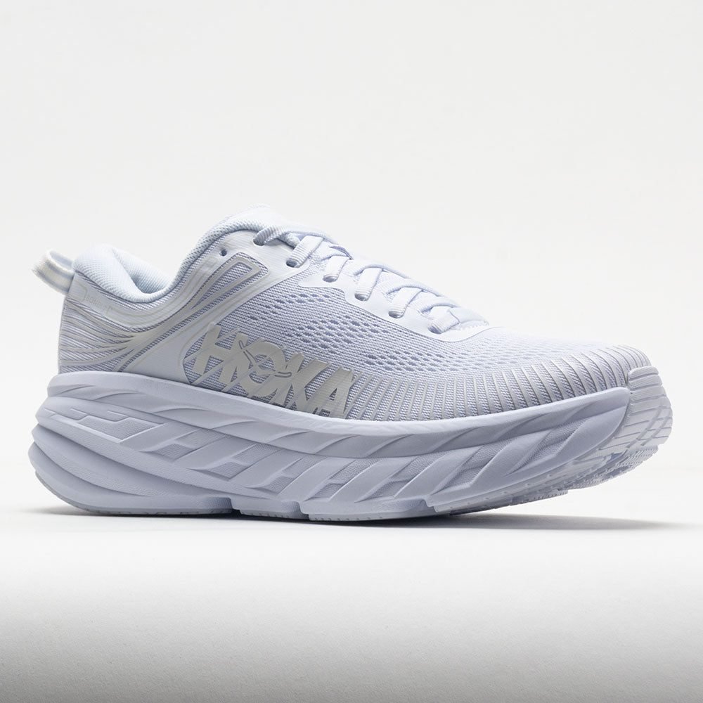 HOKA Bondi 7 Womens White/White - Image 5