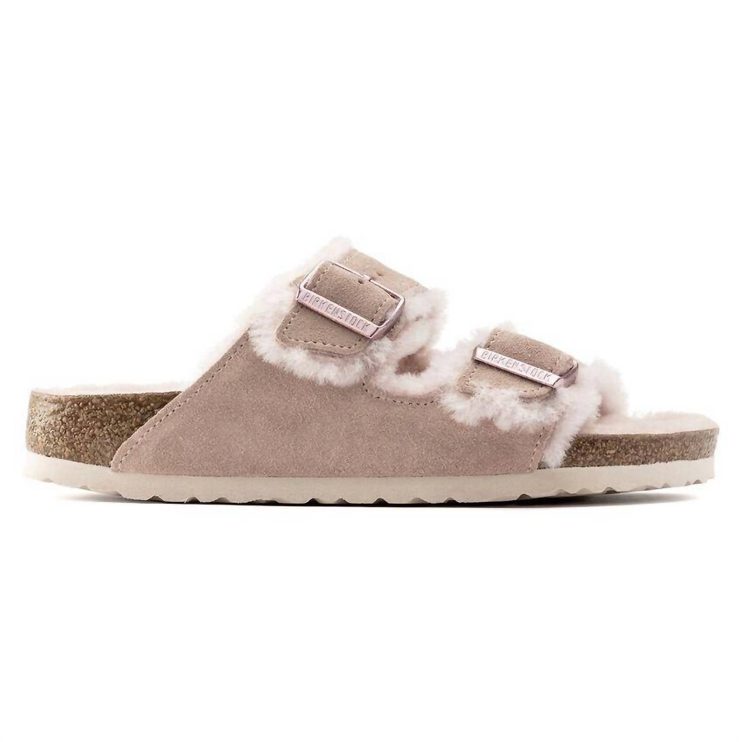 Birkenstock - Women's Arizona Fur Shearling Sandal - Image 5