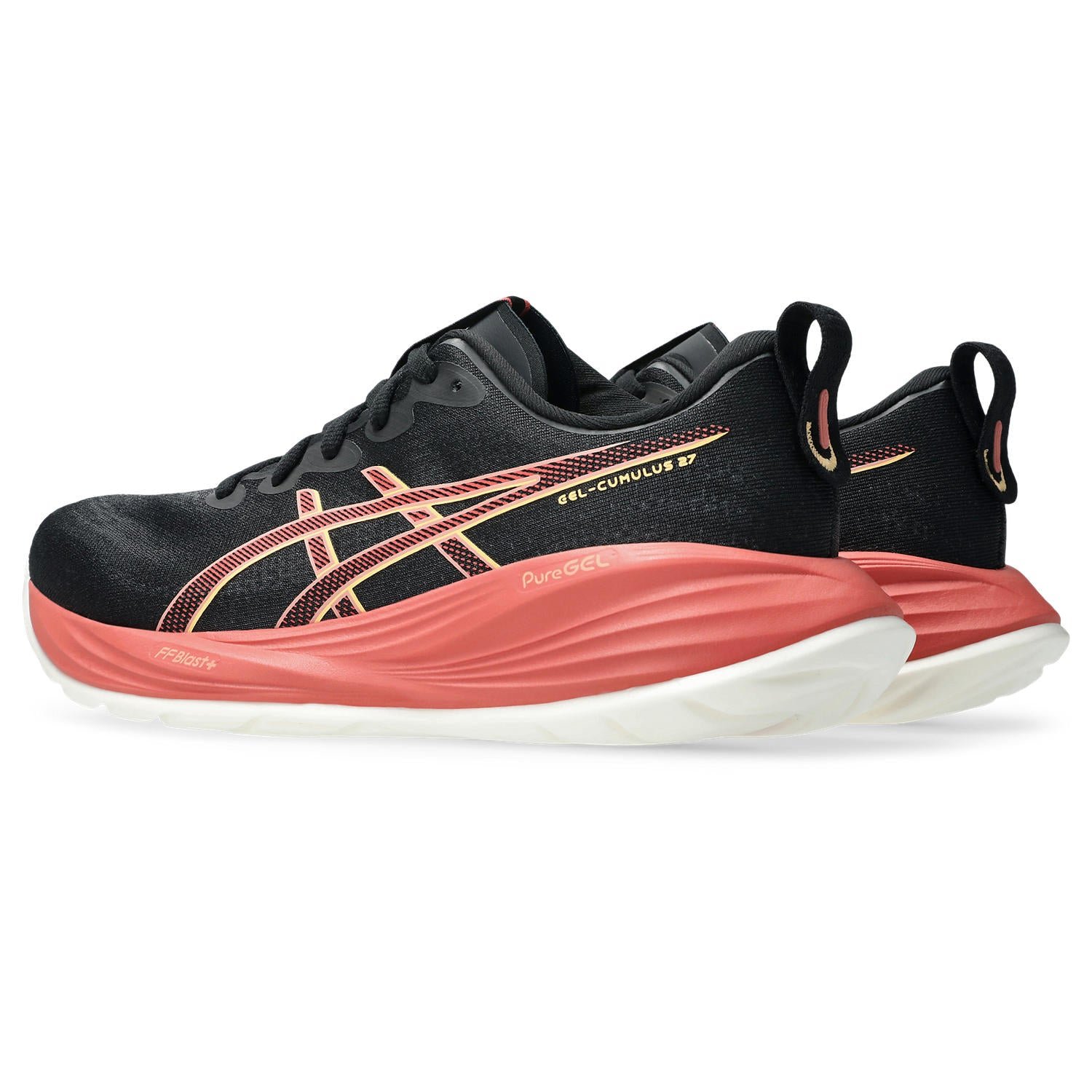 Women's GEL-Cumulus 27 (003 - Black/Orange Glow) - Image 3