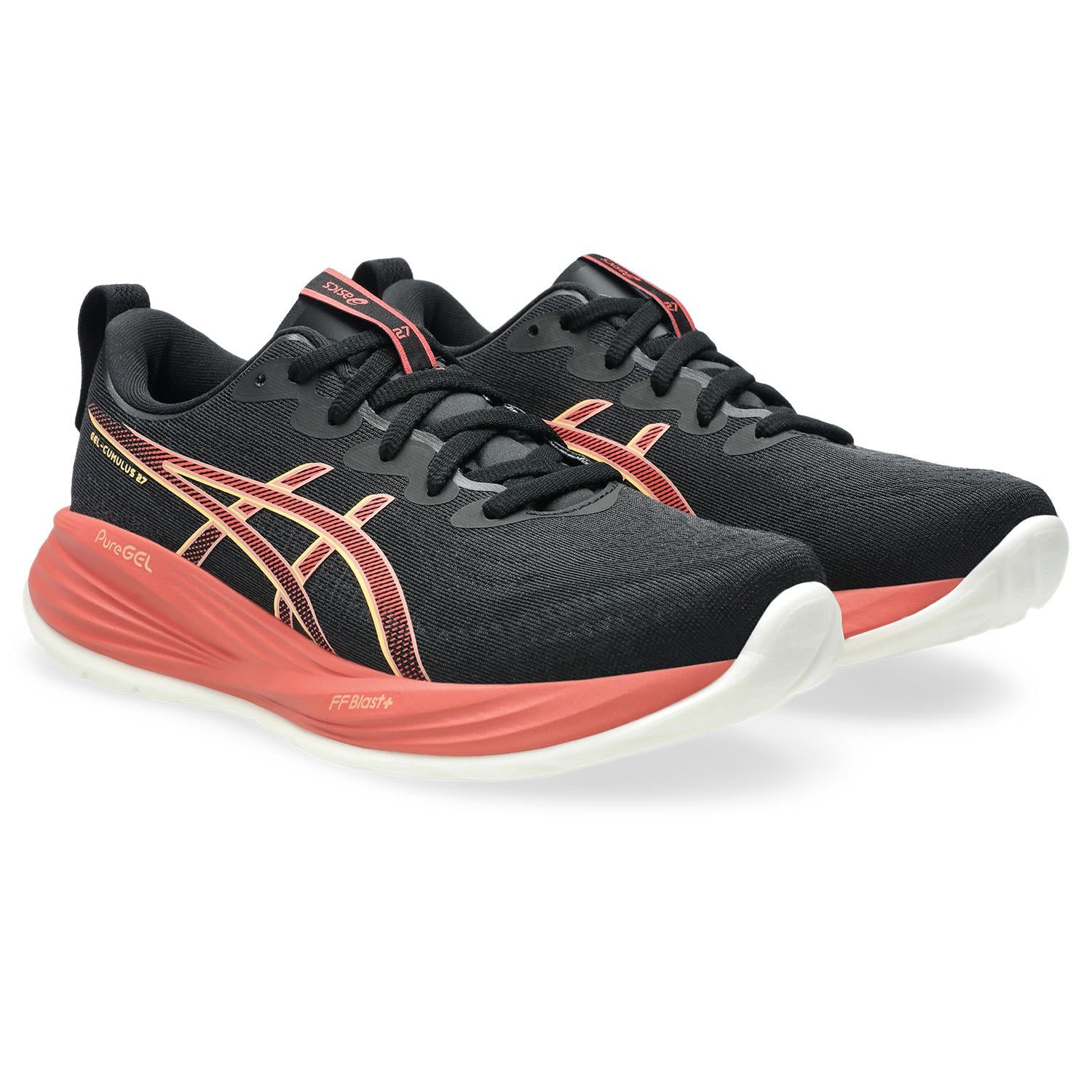 Women's GEL-Cumulus 27 (003 - Black/Orange Glow) - Image 2