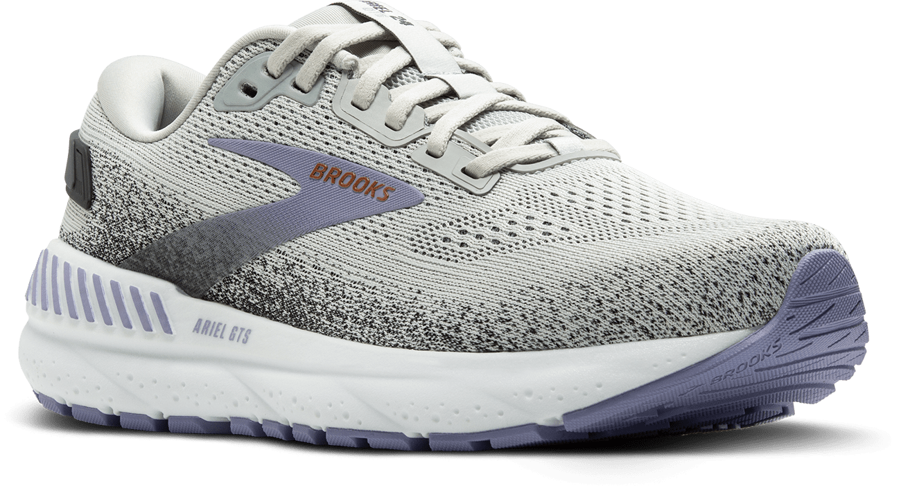 Women's Ariel GTS 24 WIDE (080 - Mercury/Ebony/Sweet Lavender) - Image 2