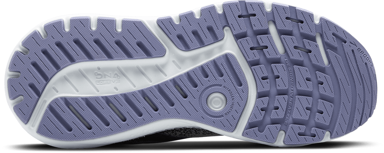 Women's Ariel GTS 24 WIDE (080 - Mercury/Ebony/Sweet Lavender) - Image 4