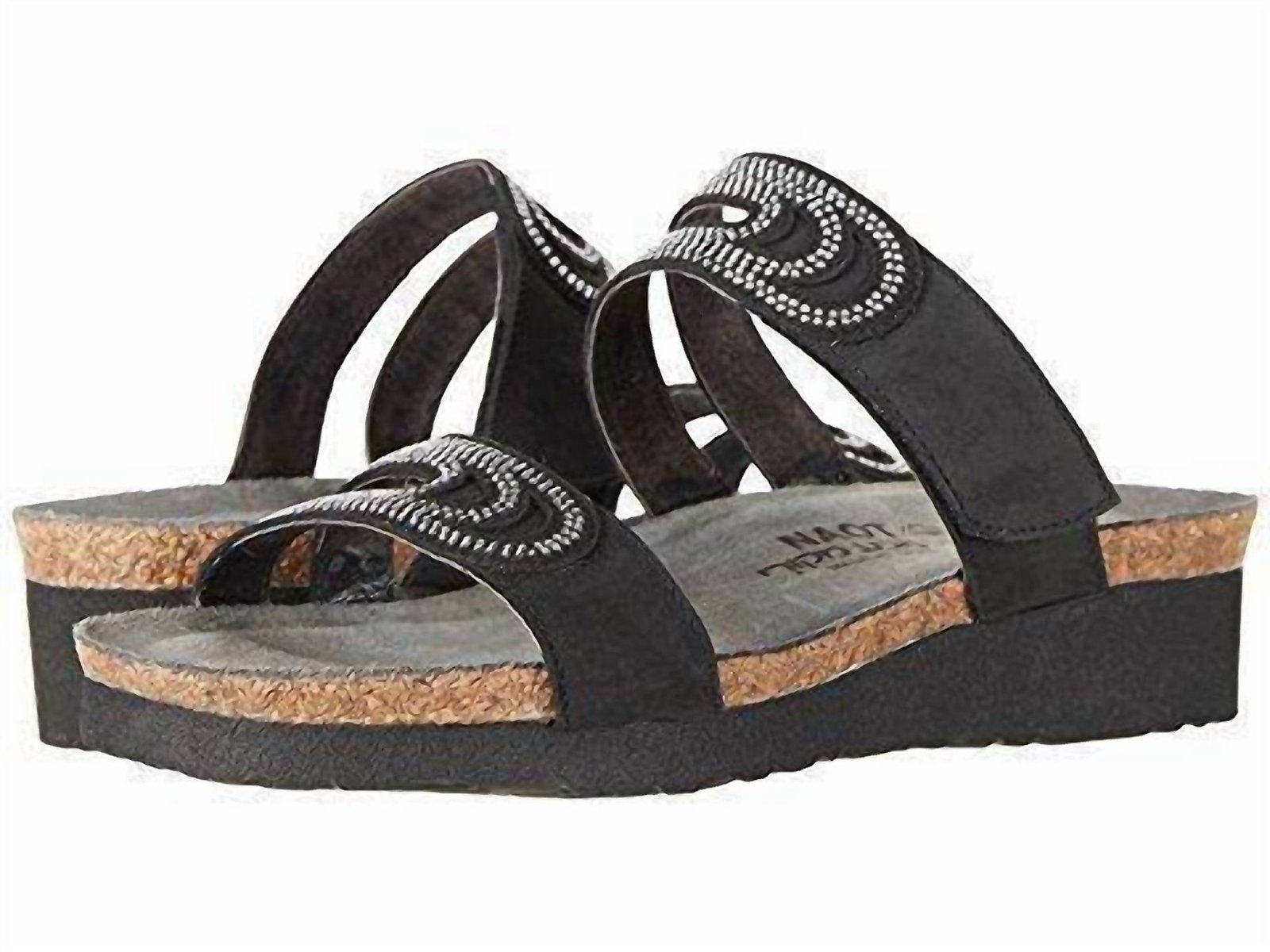 Naot - Women's Ainsley Velvet Nubuck Rivets Sandal