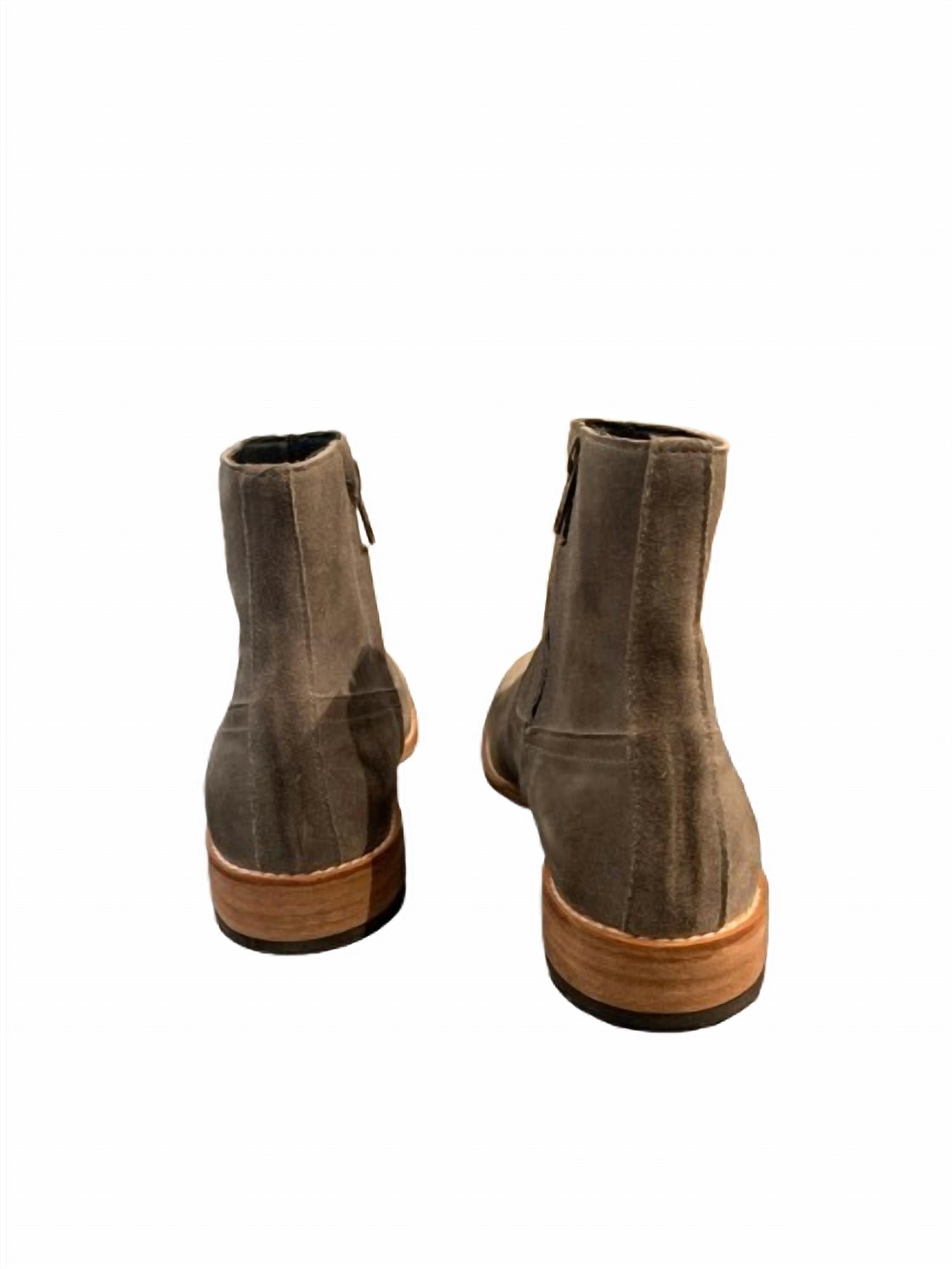 Esquivel - Women's Dakota Suede Leather Engraved Ankle Boot - Image 2