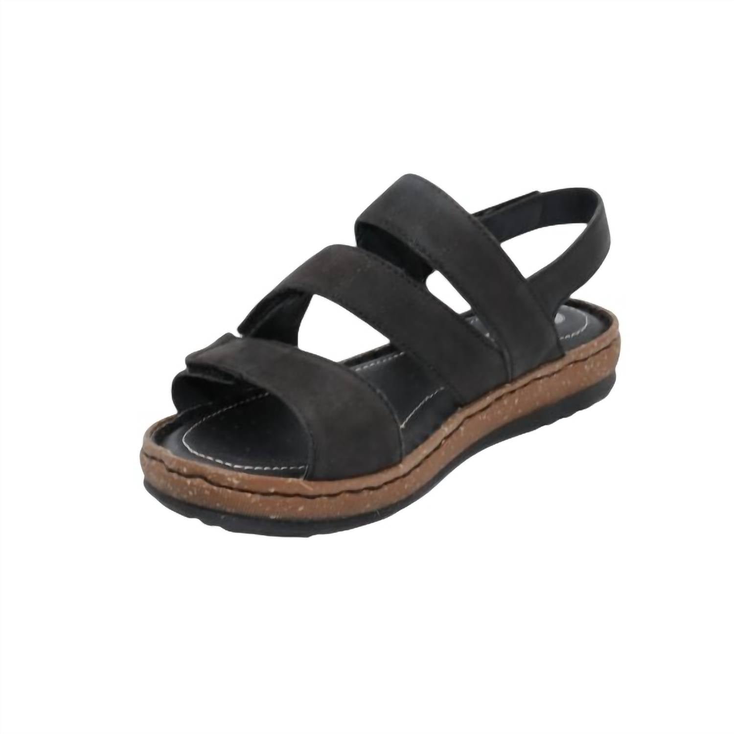 Eric Michael - Women's Lainie Leather Sandals - Image 2