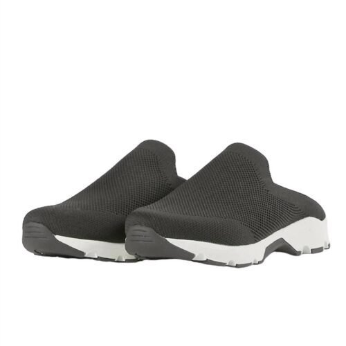 All Black - Women's Amazing Knit Mule