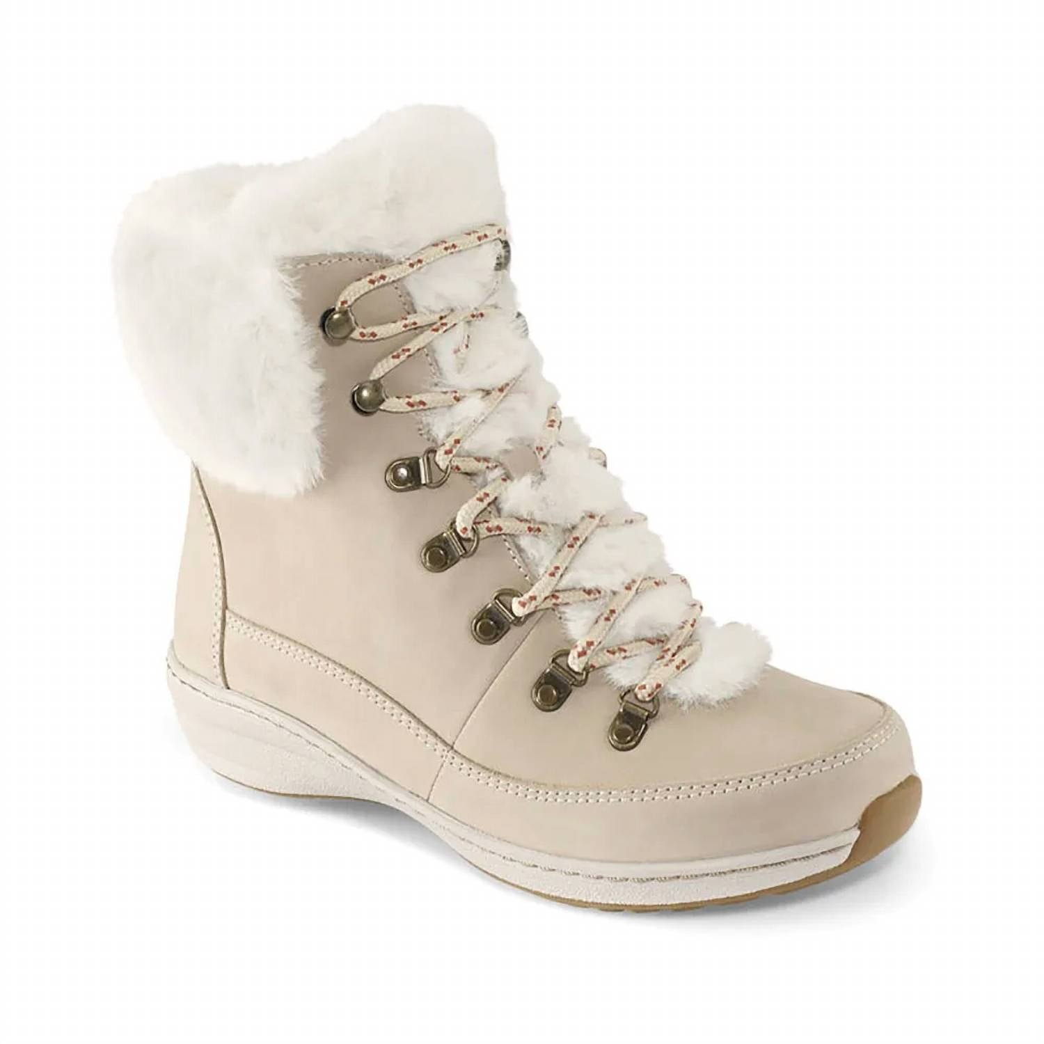 Aetrex - Women Jodie Fur Lace Up Boots