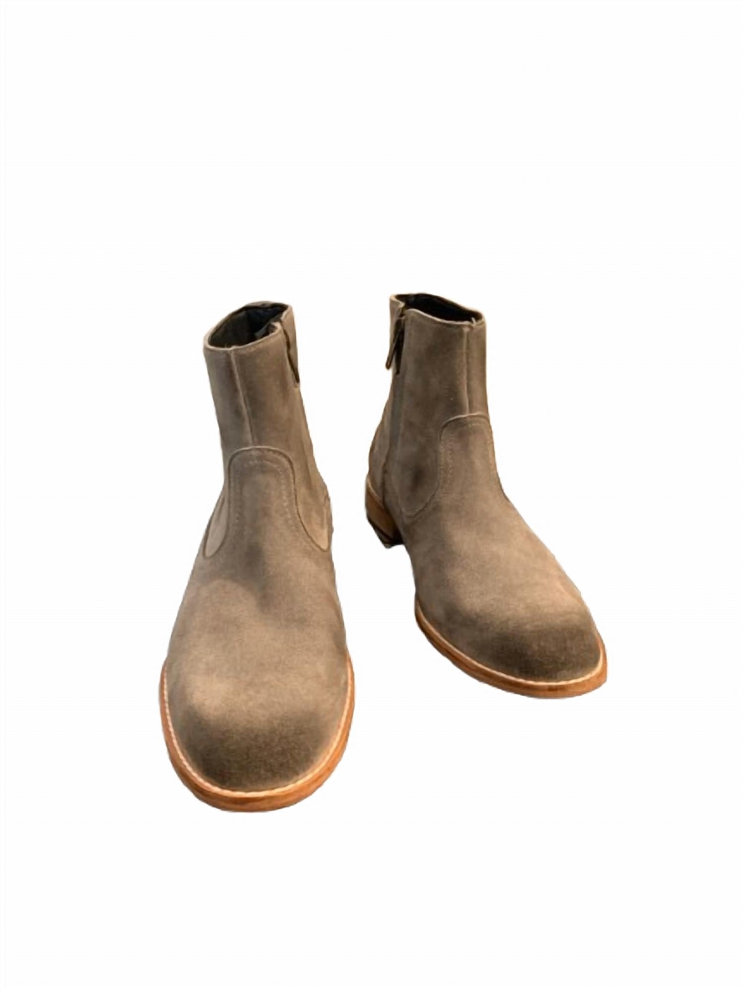 Esquivel - Women's Dakota Suede Leather Engraved Ankle Boot - Image 3