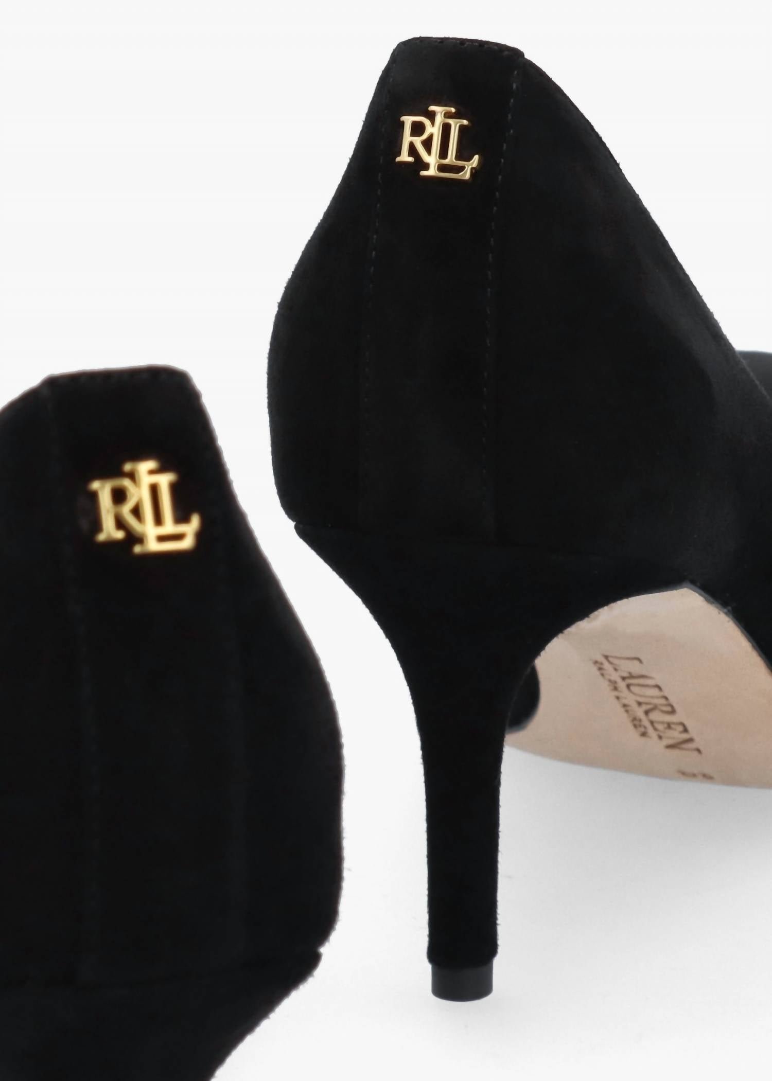 Ralph Lauren - Women's Lanette Bow-trim Suede Pumps Sandal - Image 4