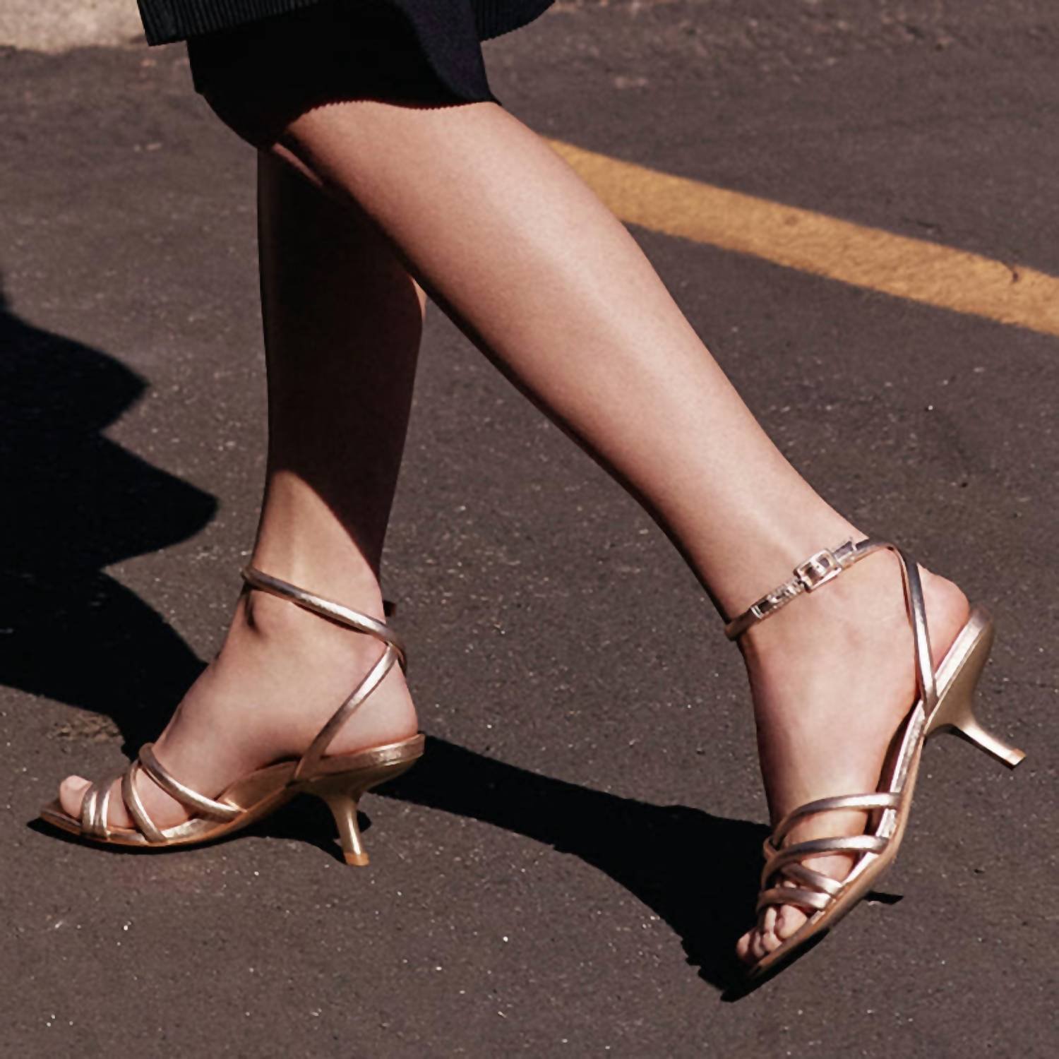 Marion Parke - Women's Clara Angled Heel Sandal - Image 4