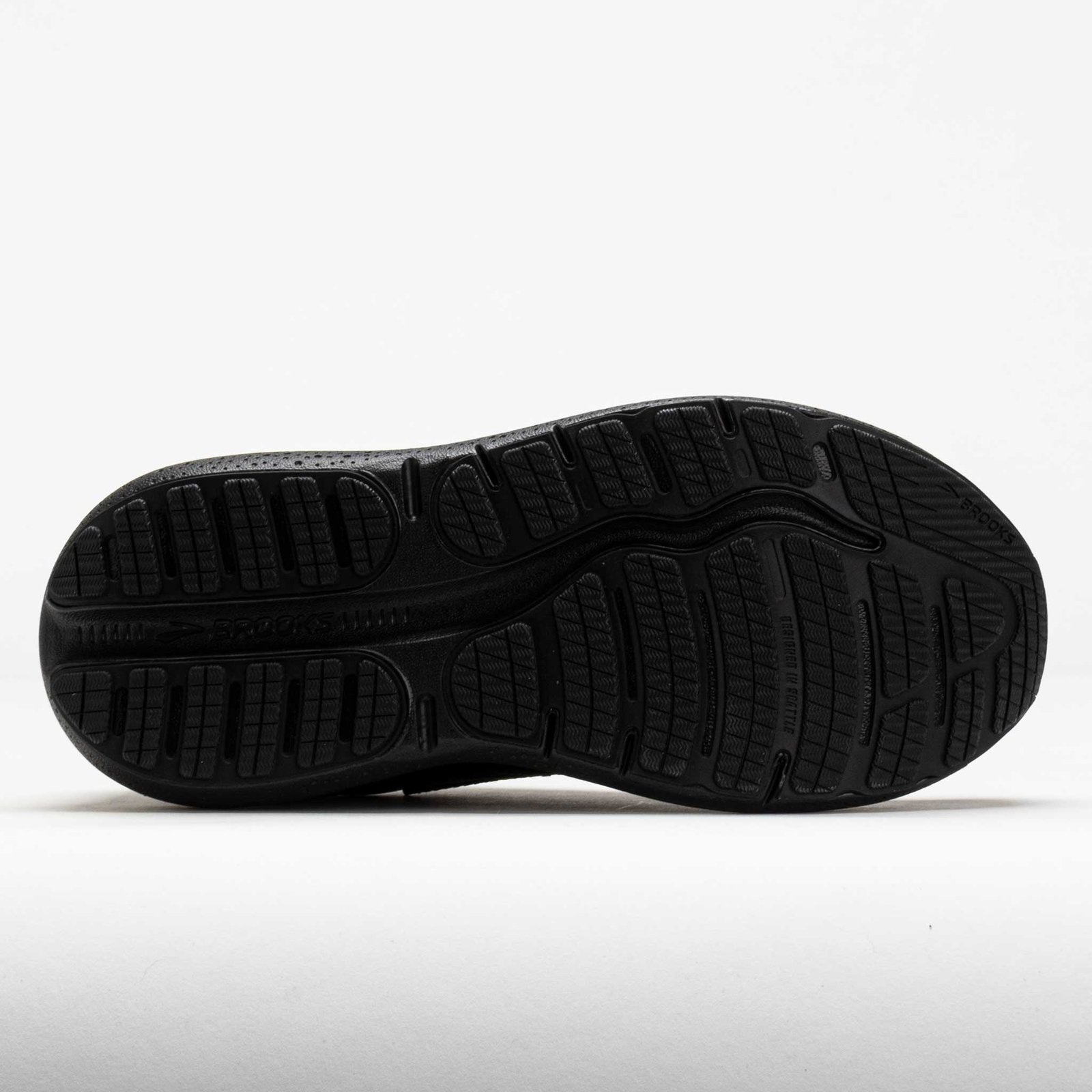 Brooks Ghost Max Leather Mens Black/Black - Image 4