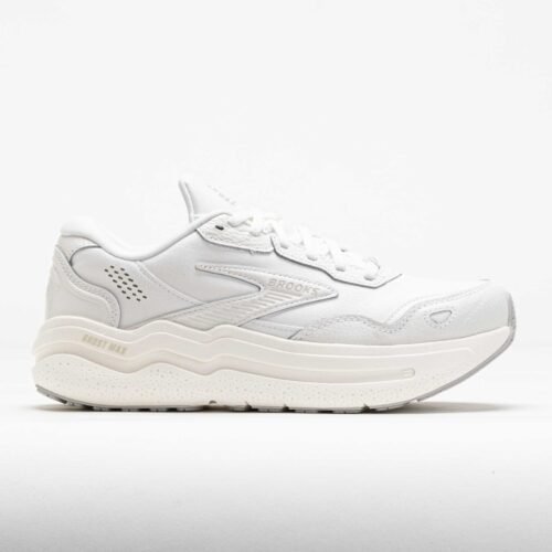 Brooks Ghost Max Leather Mens White/White