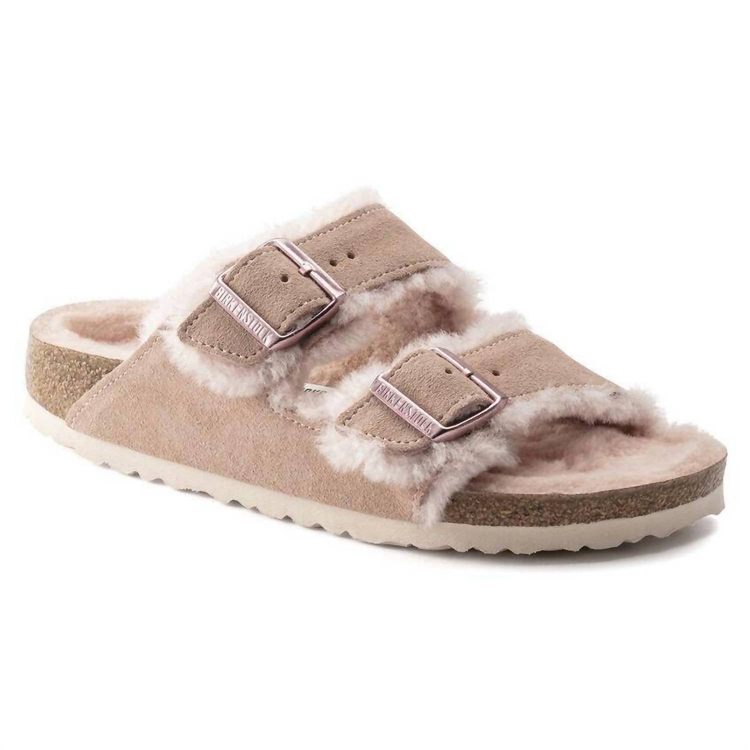 Birkenstock - Women's Arizona Fur Shearling Sandal