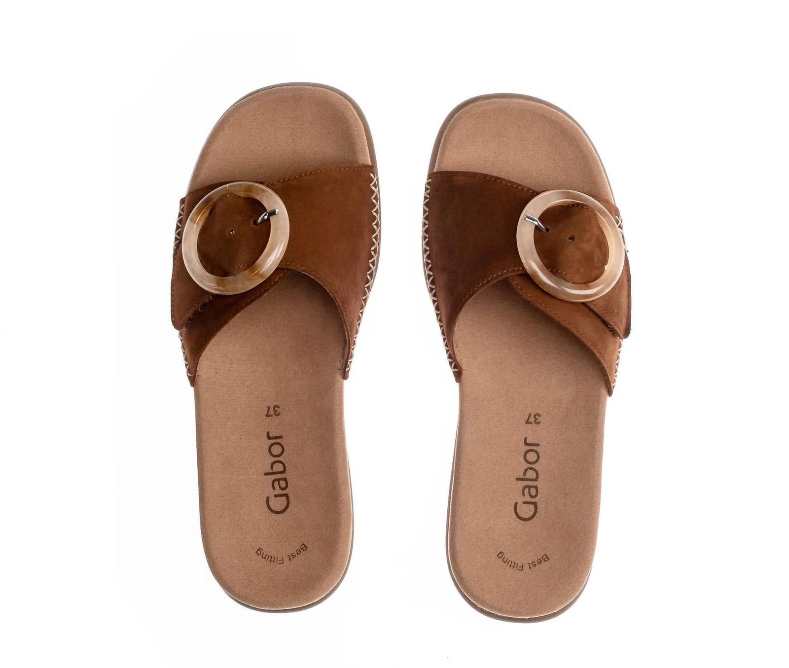 Gabor - Women's Pantolette 83.701.18 Flat Sandal - Image 6