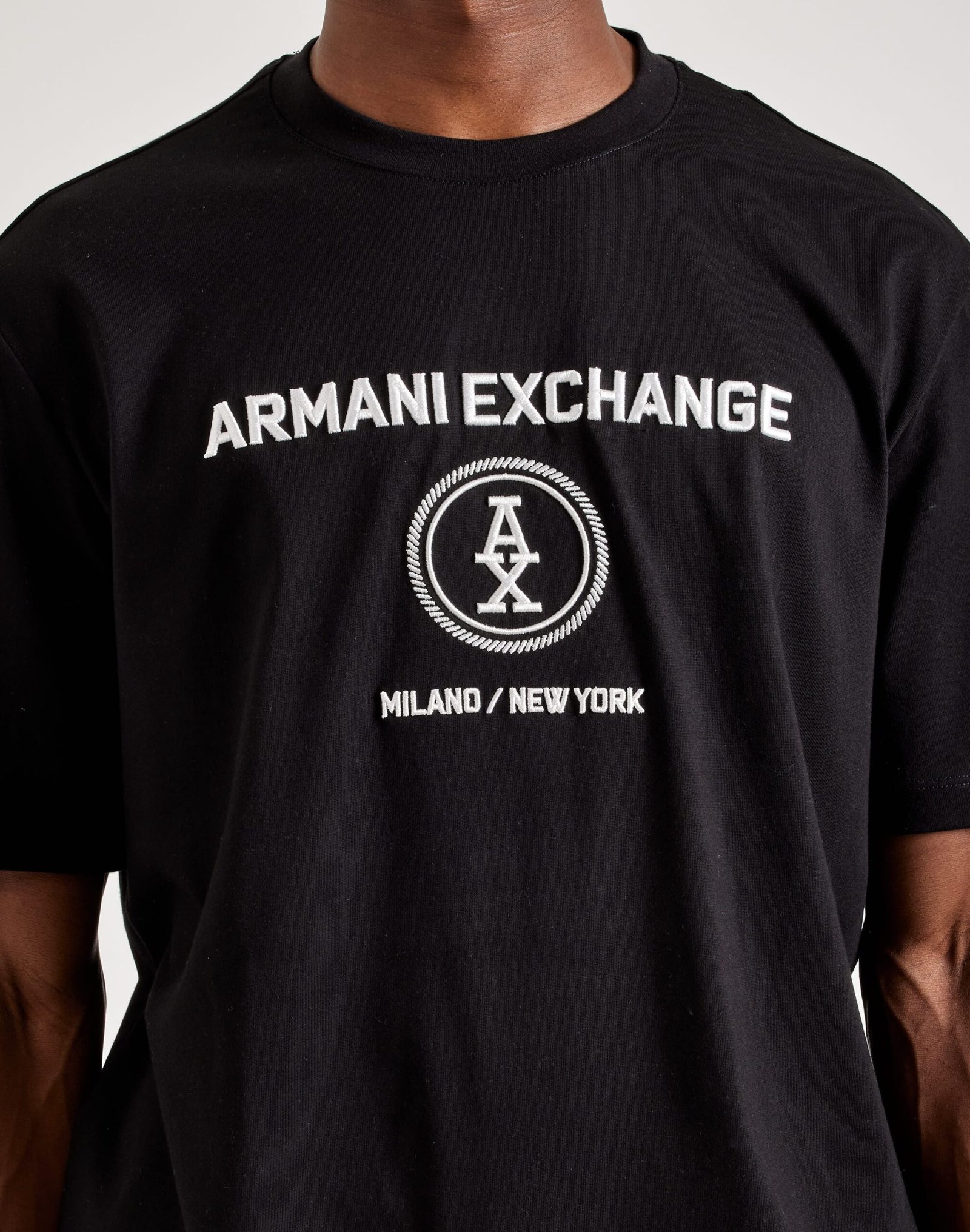 Armani Exchange Stacked Logo Tee - Image 2