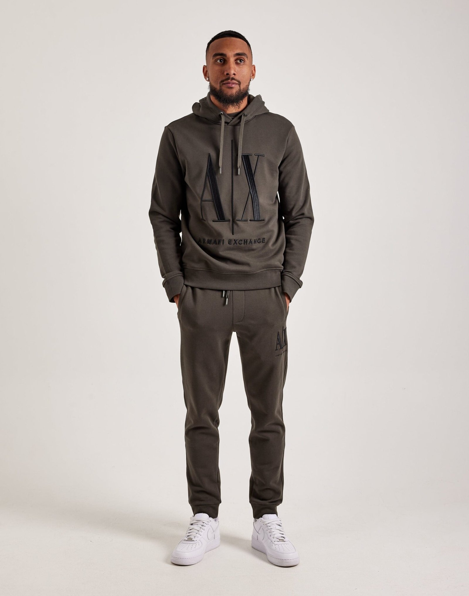 Armani Exchange Icon Logo Hoodie - Image 5