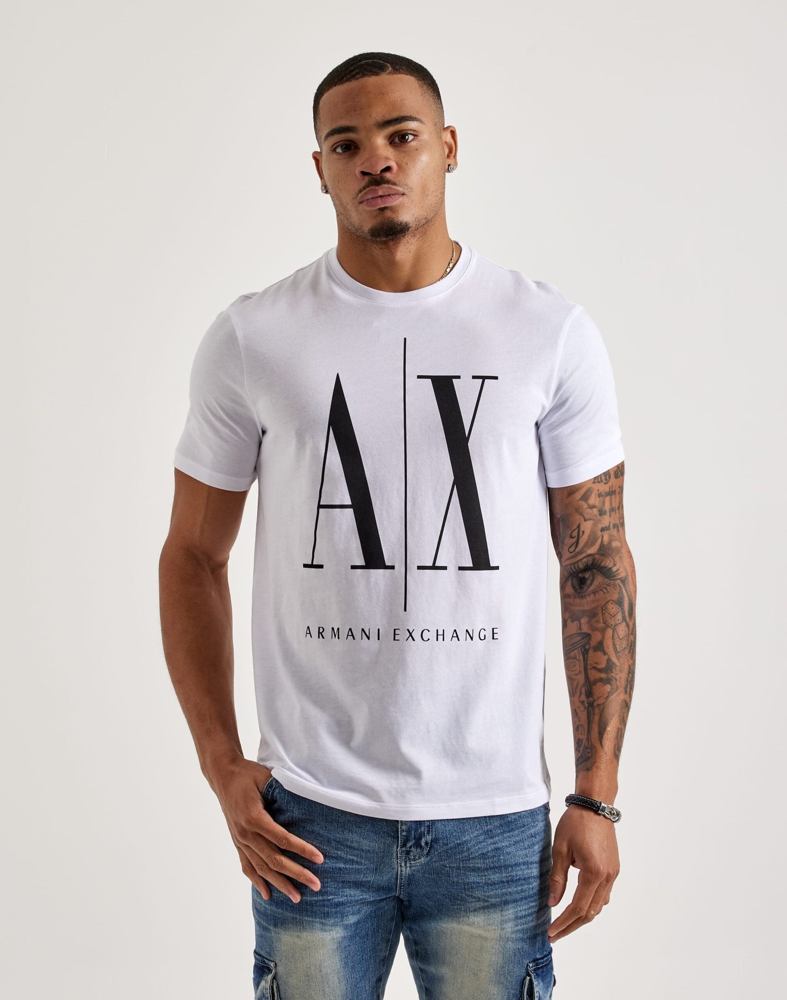 Armani Exchange Icon Logo Tee