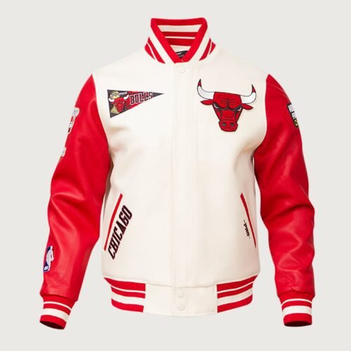 Pro Standard NBA Chicago Bulls Retro Classic Rib Wool Varsity Jacket