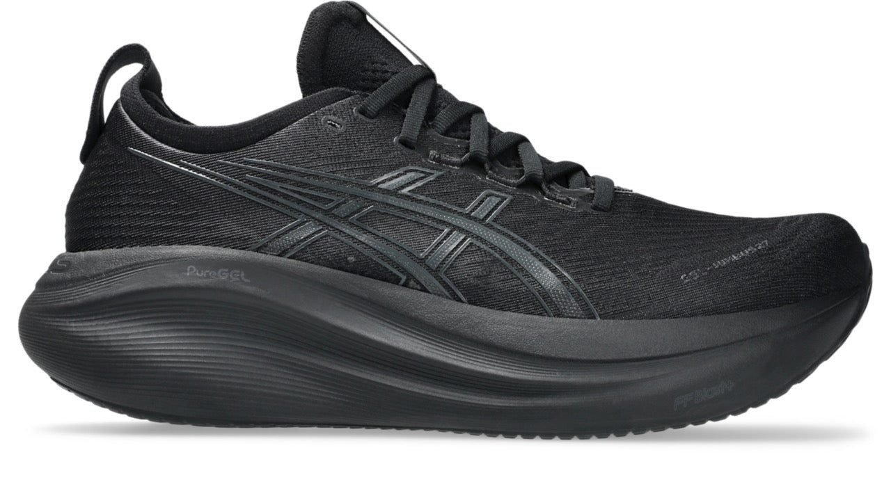 Men's Gel-Nimbus 27 (001 - Black/Graphite Grey)