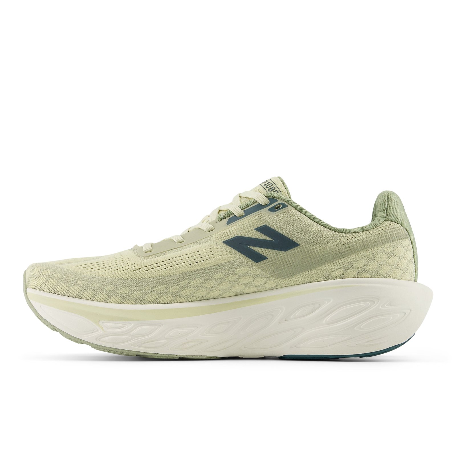 Men's Fresh Foam X 1080 v14 (M - Pale Moss/New Spruce/Linen) - Image 2