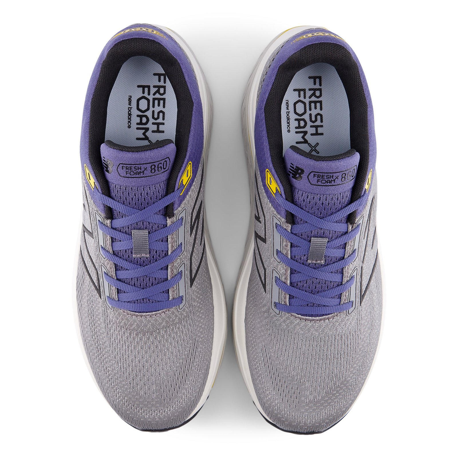 Men's Fresh Foam X 860 v14 (D - Slate Grey/Dreamstate/Ginger Lemon) - Image 4