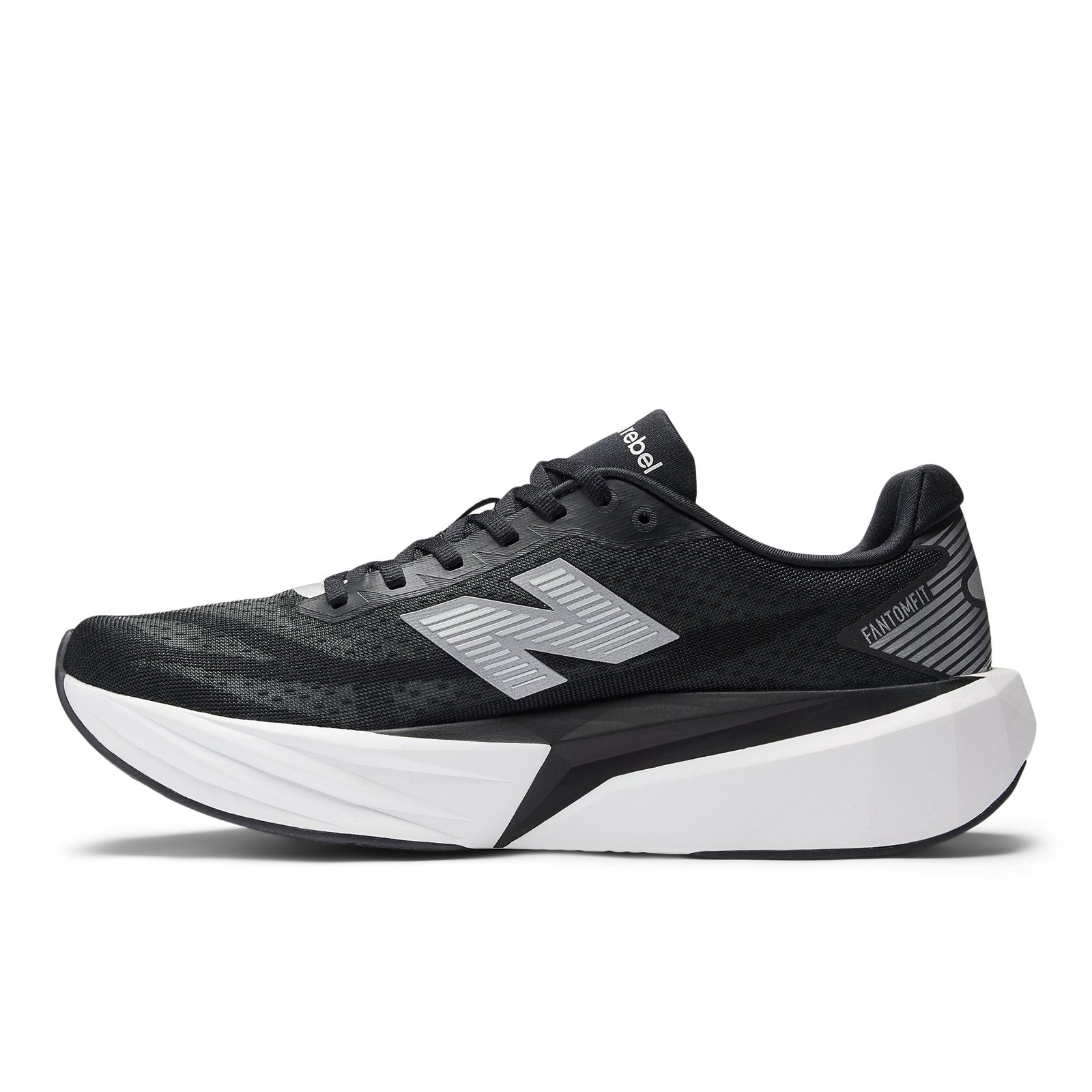 Men's FuelCell Rebel v5 (LO - Black/Silver Metallic/White) - Image 2