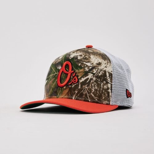 New Era MLB Baltimore Orioles 9Fifty A-Frame Trucker Hat