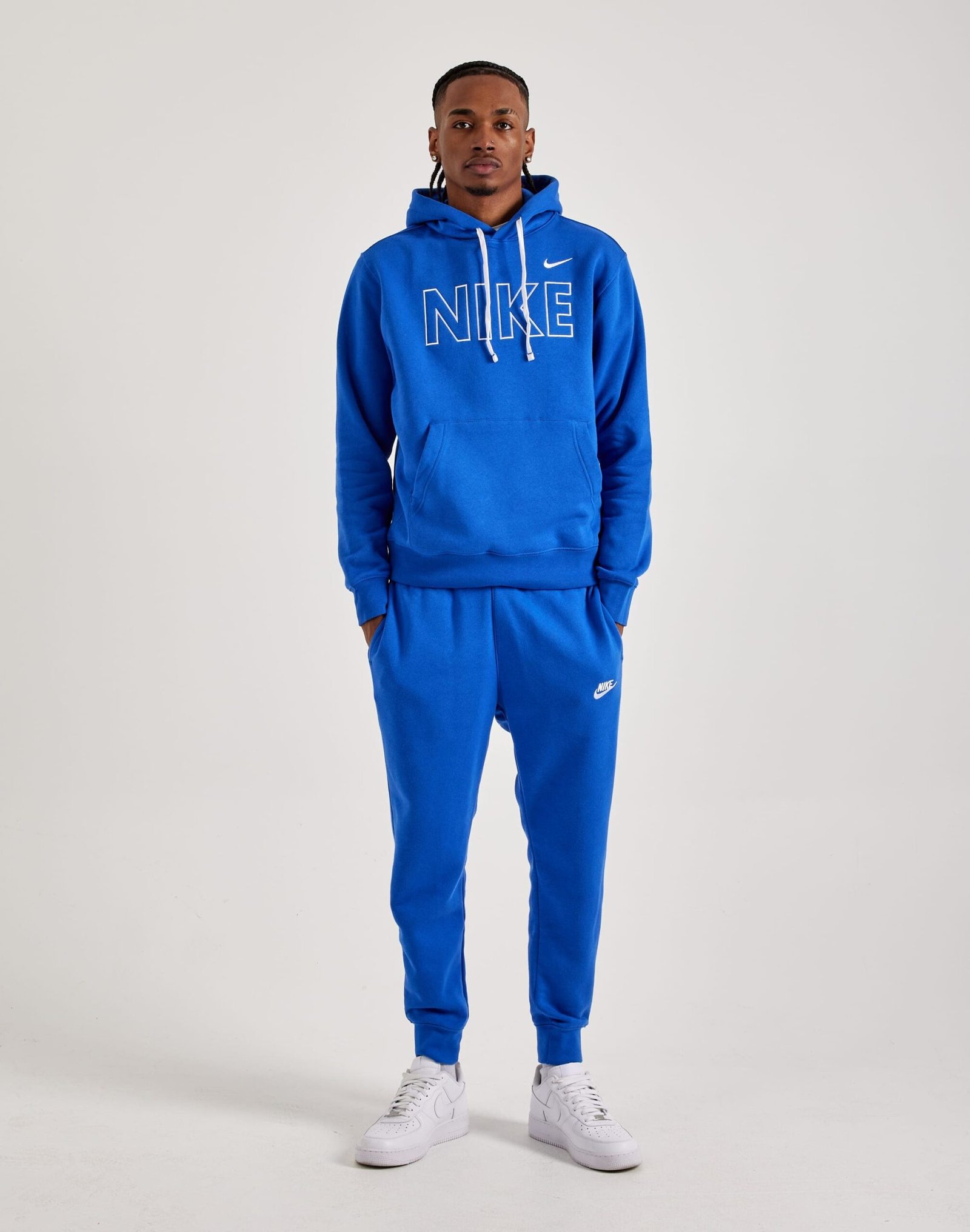 Nike Club Fleece Pullover Hoodie - Image 4