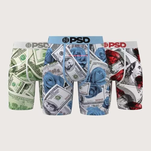 Psd Underwear Mad Money Boxer Briefs 3-Pack